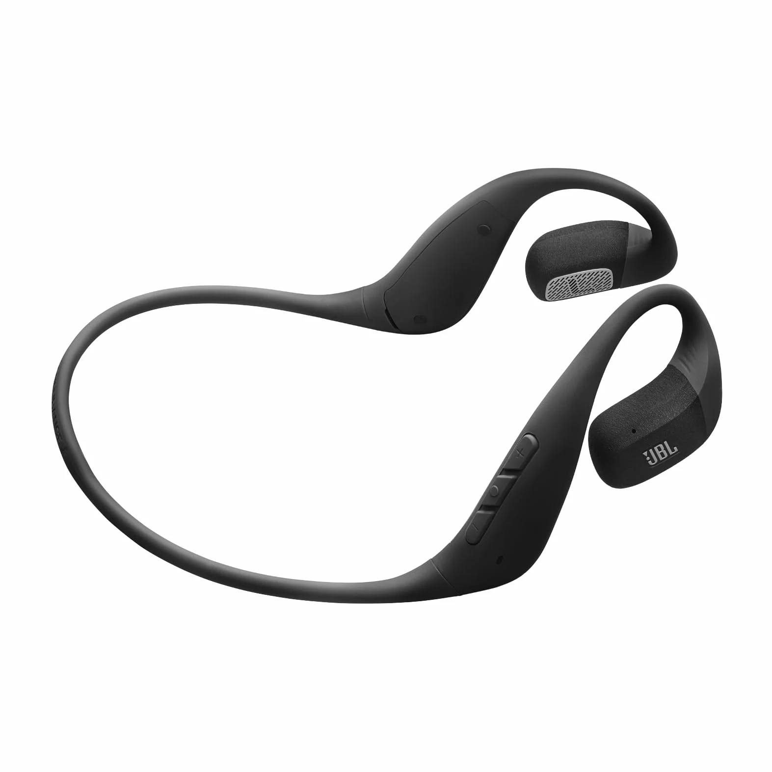 JBL Endurance Pace – bezprzewodowe słuchawki sportowe open-ear Bluetooth z technologią JBL OpenSound, lekki tytanowy pałąk z pamięcią kształtu, wodoodporne (IP68), do 10 h baterii, czarno-szare