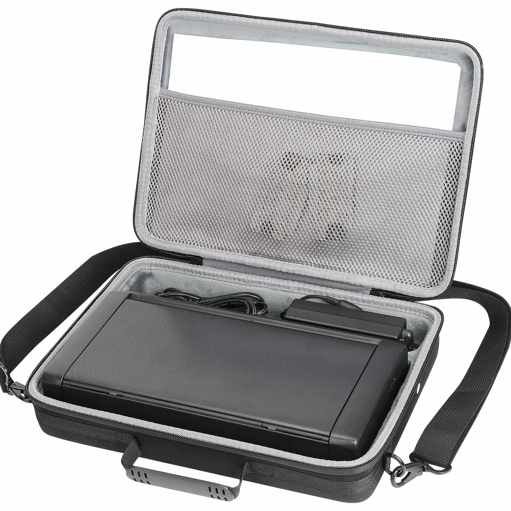 co2CREA Twarde etui do EPSON Workforce WF-100W Przenośnej Mobilnej Drukarki Pokrowiec Torba do noszenia (Tylko pokrowiec)