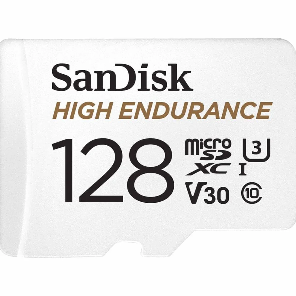 Sandisk High Endurance SDSQQNR-128G-GN6IA Karta Pamięci Microsd, Biały, 128 GB