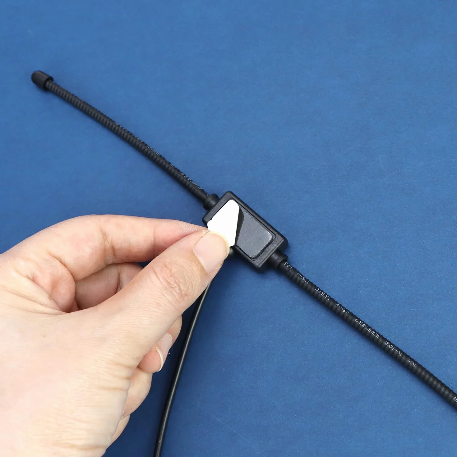 QWORK DAB UKW Antena radiowa, 75 omów FM Dipolantena z kablami o długości 3 m i wtykiem typu F do tunera radiowego, stereo Empfänger, AV-Empfänger, Musik System