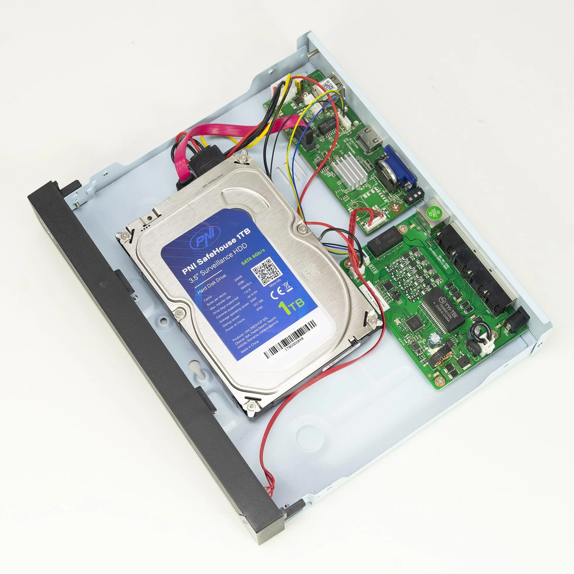 PNI Wewnętrzny dysk twardy SafeHouse 1 TB, 8.9 cm HDD, CCTV, 64 MB, do systemów nadzoru