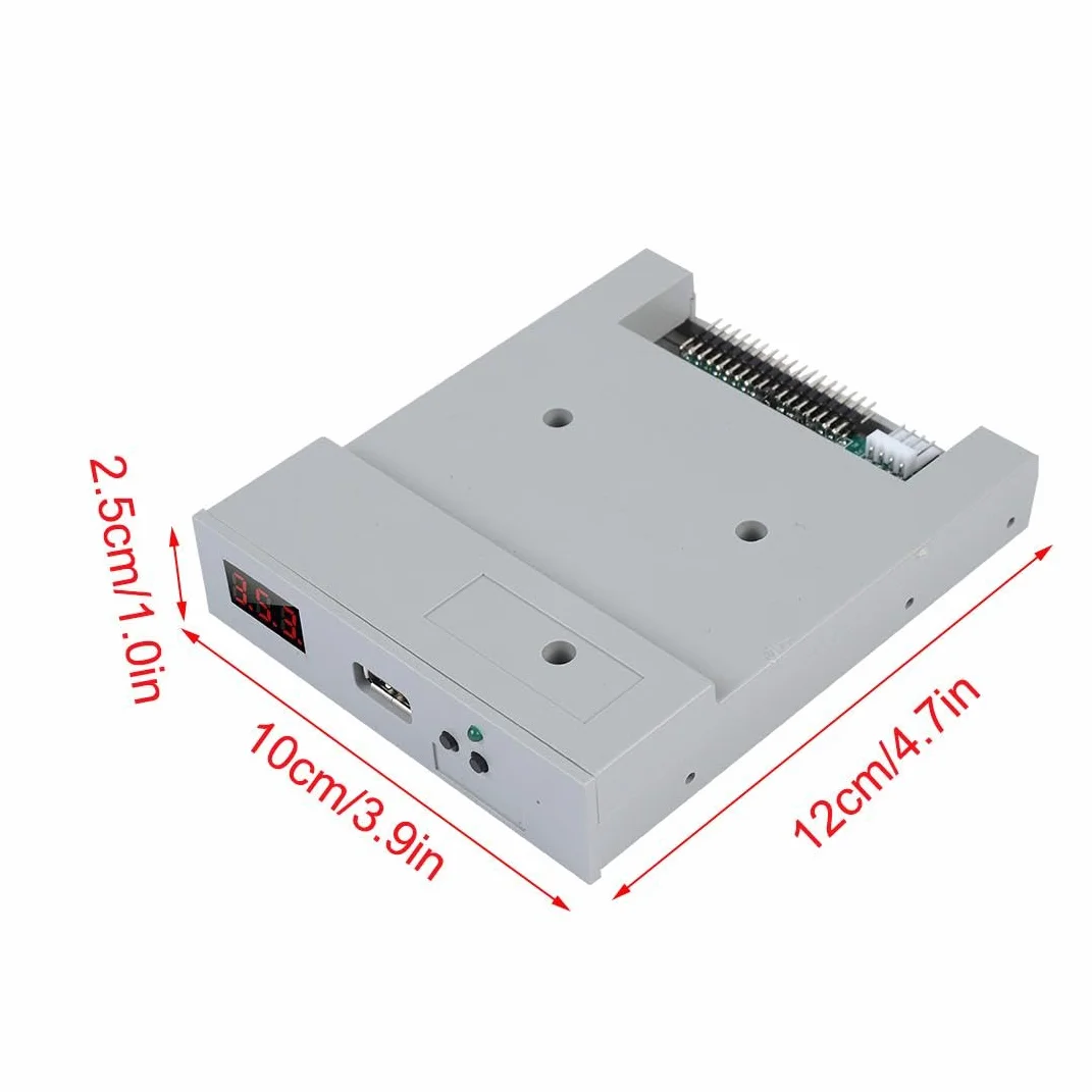 MAGT Dyskietka Emulator USB Emulator Dyskietka, SFR1M44-U100 3,5 cala USB SSD Emulator do napędu dyskietek 1,44 MB przemysłowego sprzętu kontroli