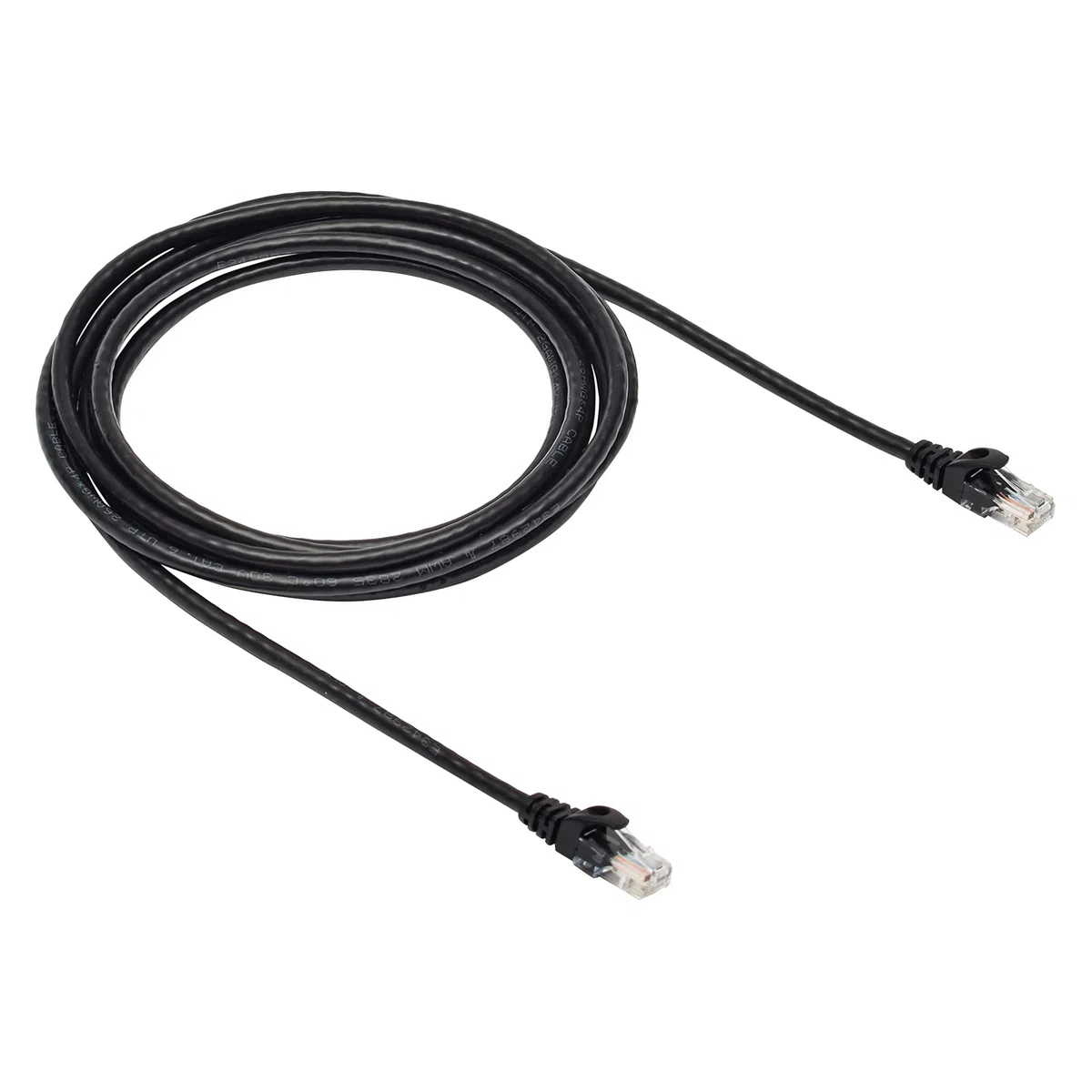 Amazon Basics – kabel internetowy RJ45 Cat-6 Gigabit Ethernet, 3 m, czarny.
