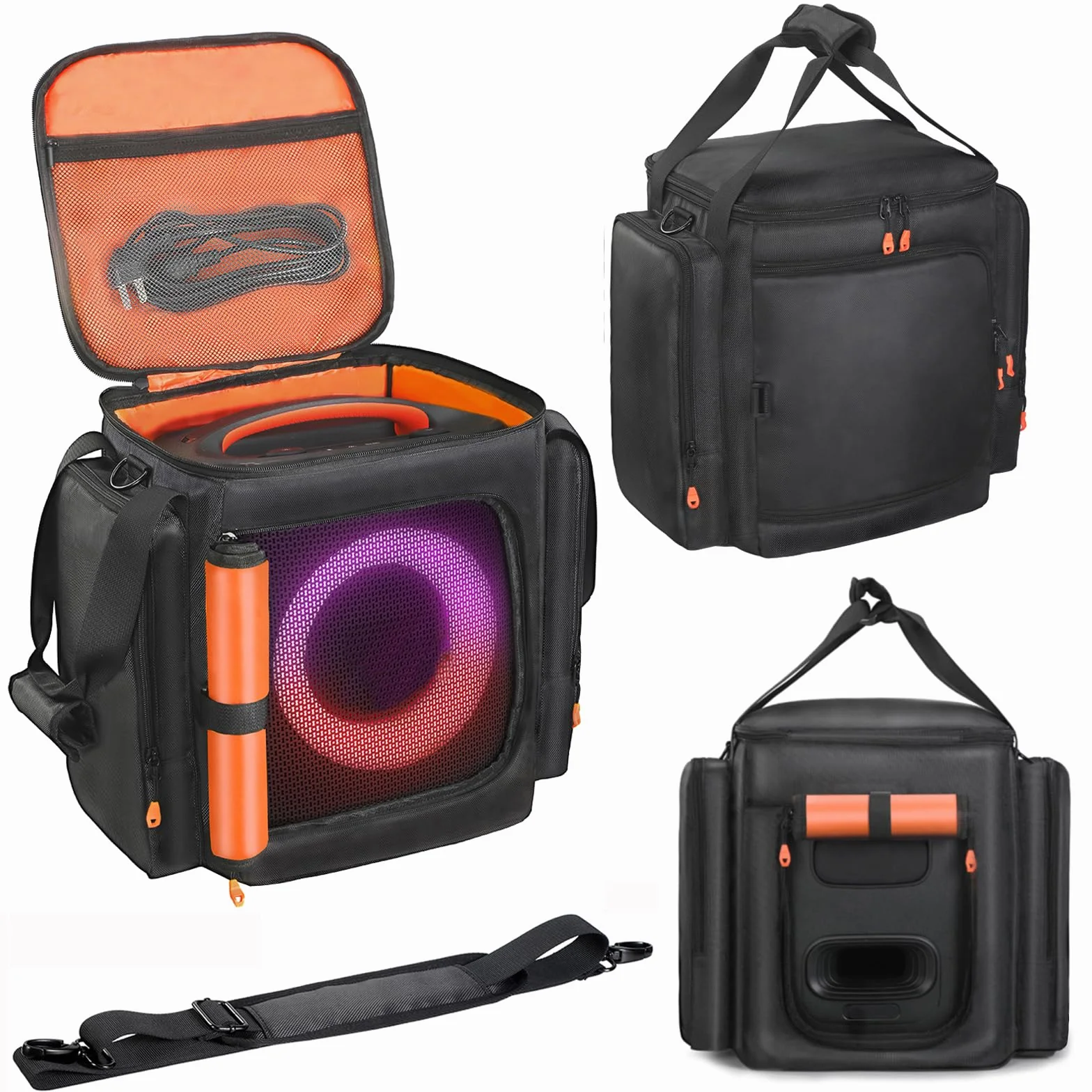Torba na głośnik JBL Partybox Encore Essential/Essential 2, przenośny pokrowiec z kieszeniami