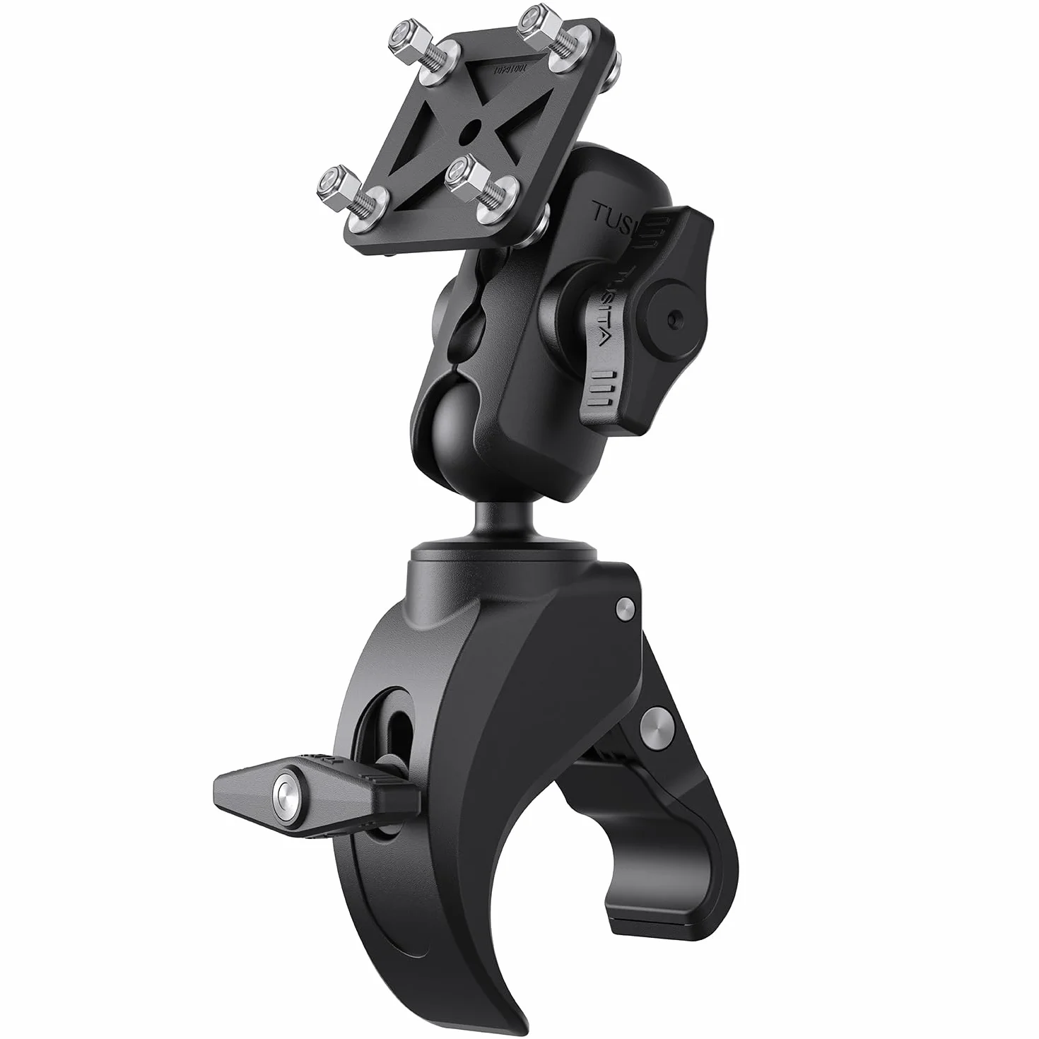TUSITA Uchwyt Motocykla ATV/UTV Kompatybilny z Garmin Montana, Zumo XT - Podstawa z Chwytaczką