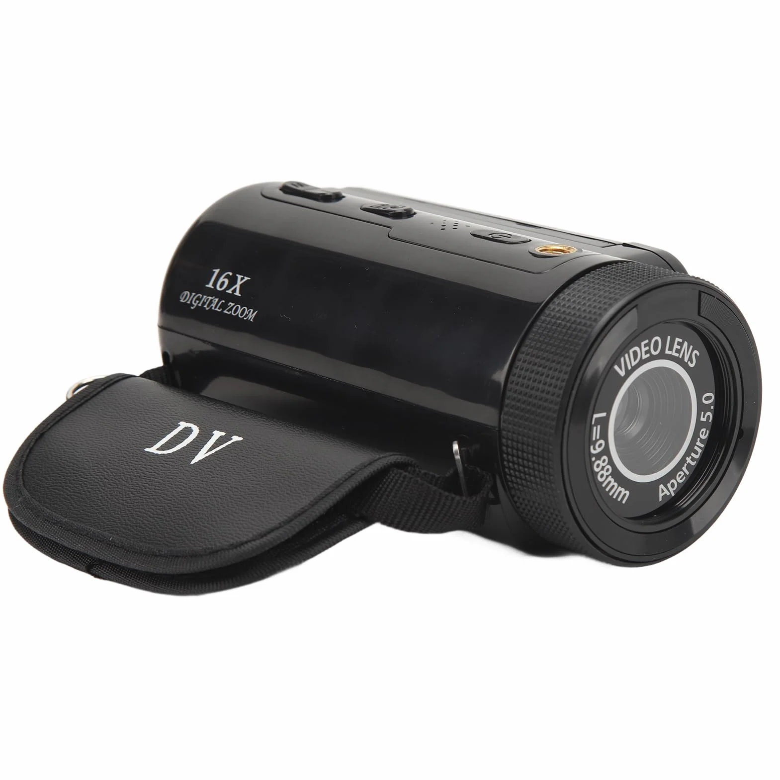 Annadue Kamera wideo Full HD 1080p 16 MP zoom 16x z ekranem dotykowym IPS 6.1 cm do YouTube