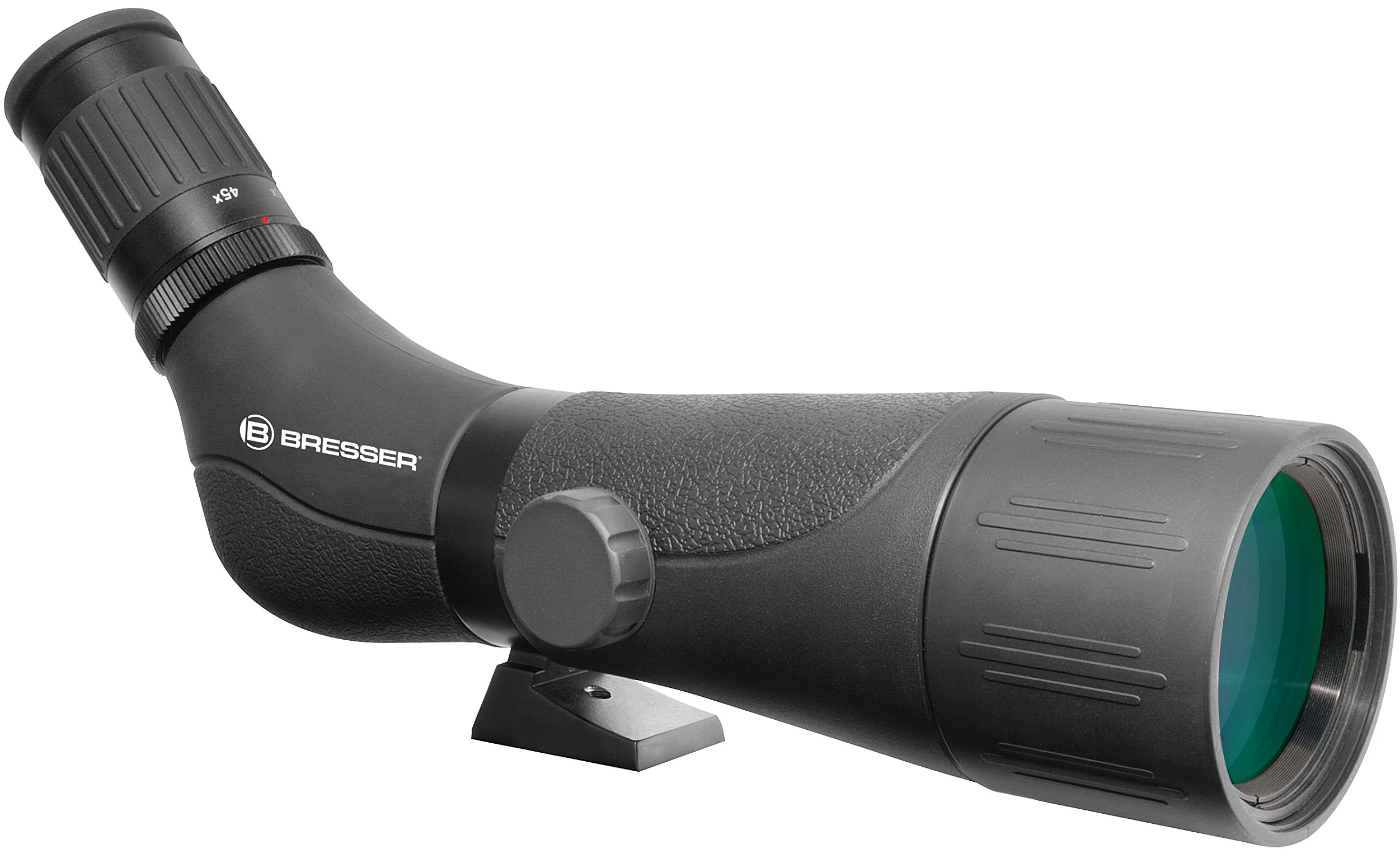 Bresser Unisex – Bresser Spektiv spektar dla dorosłych 15 – 45 x 60 med hurtig fokusering, funkcja zoomu, statyw forbindelsesgevind, skr consumerelectronics, czarny, UE