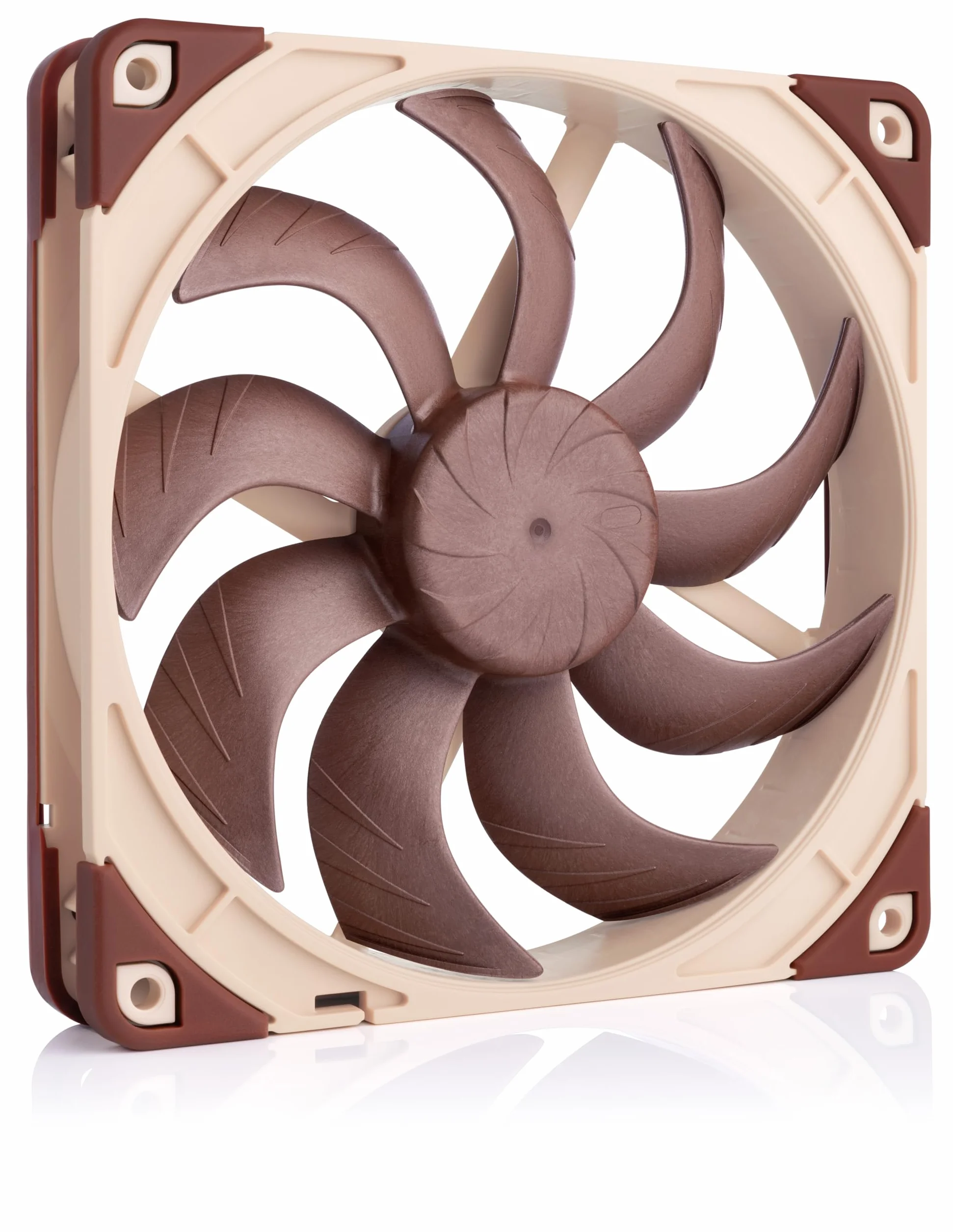 Noctua NF-A14x25 G2 PWM, 140-milimetrowy Cichy Wentylator Komputerowy Klasy Premium, 4-Pinowy (Brązowy)