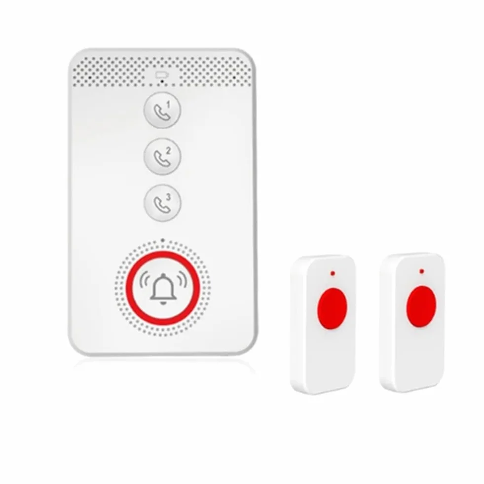 4G SIM SOS alarm alarmowy przycisk napadowy 4G SOS przycisk połączenia alarmowego GSM telefon głosowy dla seniorów starszych dzieci cierpienie pomoc strona