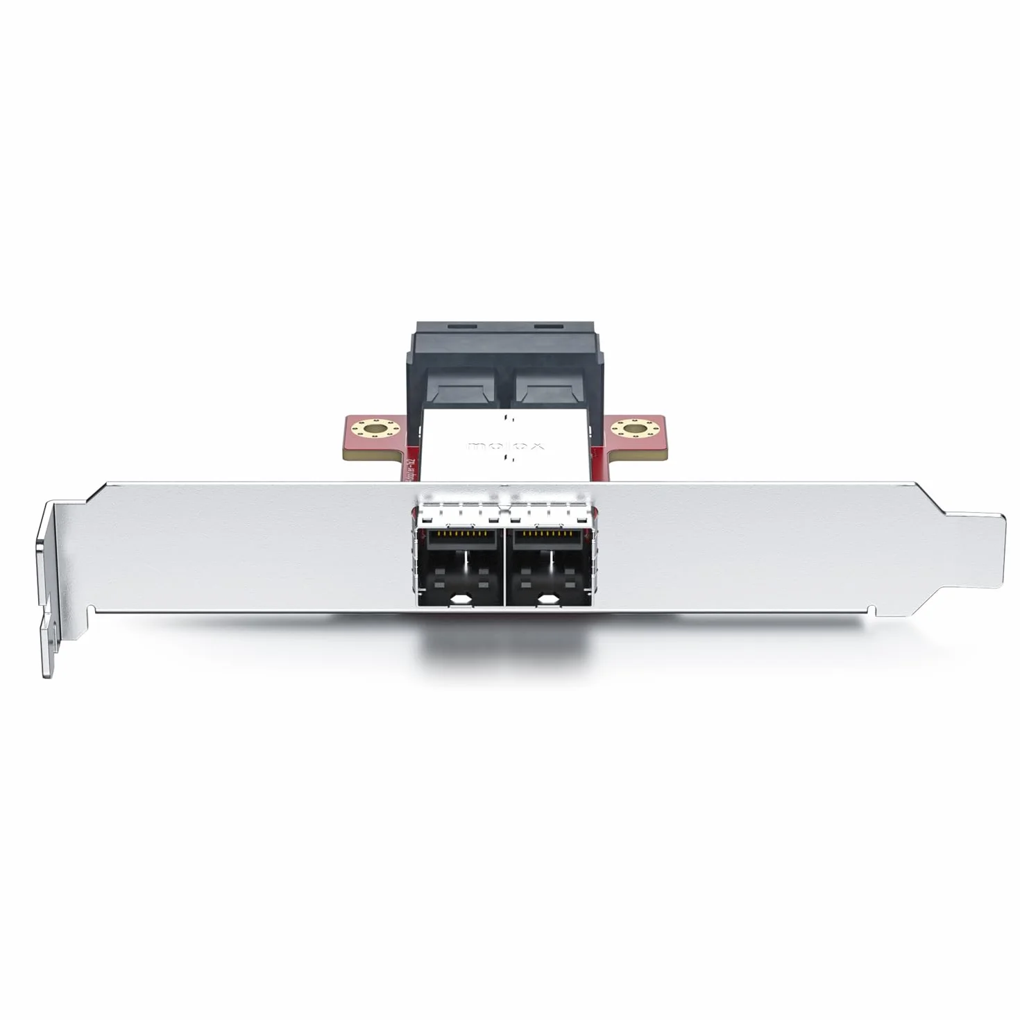10Gtek Mini SAS Adapter SFF-8643 to SFF-8644 Dual Port Mini SAS Adapter