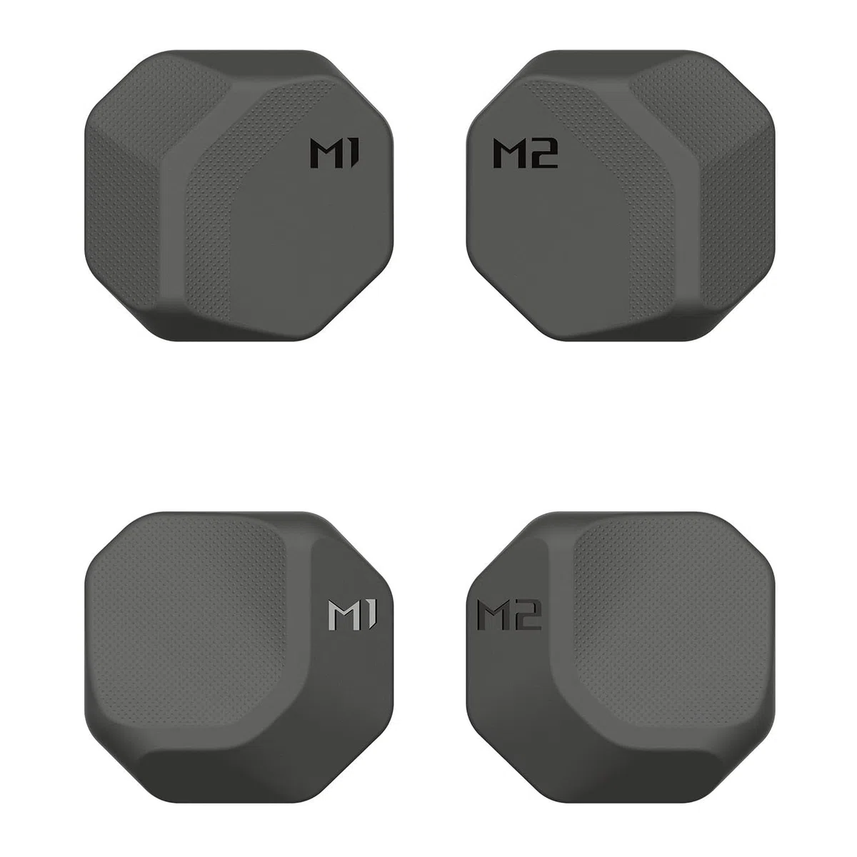 Skull & Co. Back Button Enhancement Set for ROG Ally X, Improvement Button Protection Kit for ROG Ally X - Black, 4pcs