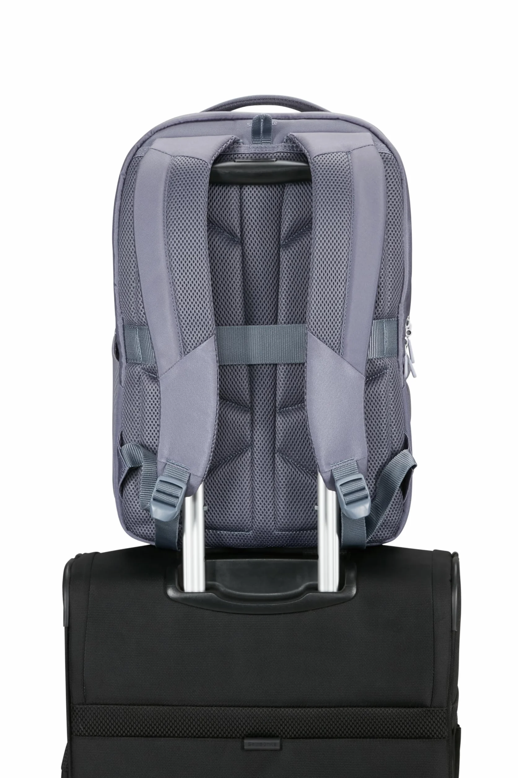 Samsonite Guardit Classy 2.0 - Damski Plecak na Laptopa 15.6" (44 cm) - Plecak Biznesowy & Szkolny z Uchwytem na Butelke, Ergonomiczny - 22.5L - Niebieski (Storm Blue)