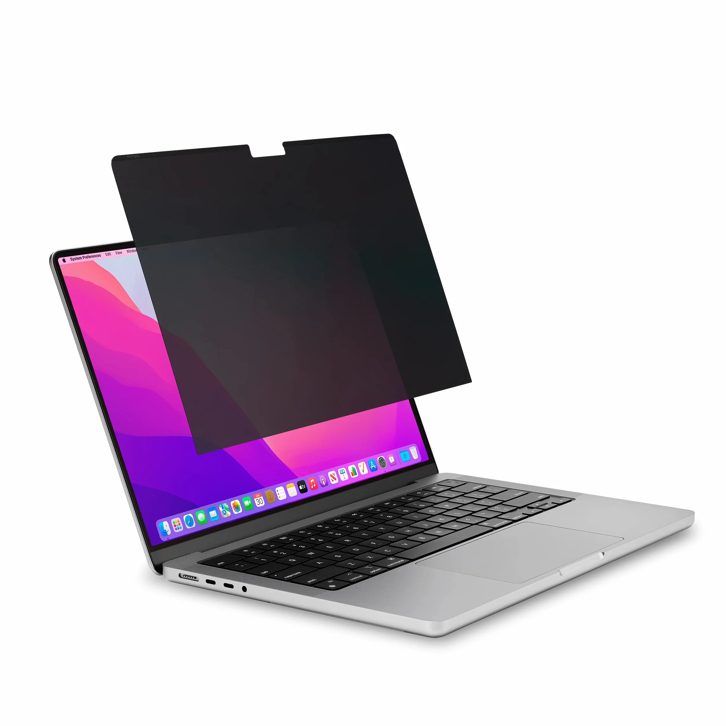 Kensington, MP14, magnetyczna ochrona przed wzrokiem do MacBooka Pro, pasuje do 14" (35,6 cm) (2021-2024, M1, M2, M3, M4, Pro, Max), zdejmowana ochrona przed wzrokiem laptopa, nieoślepiająca, filtr