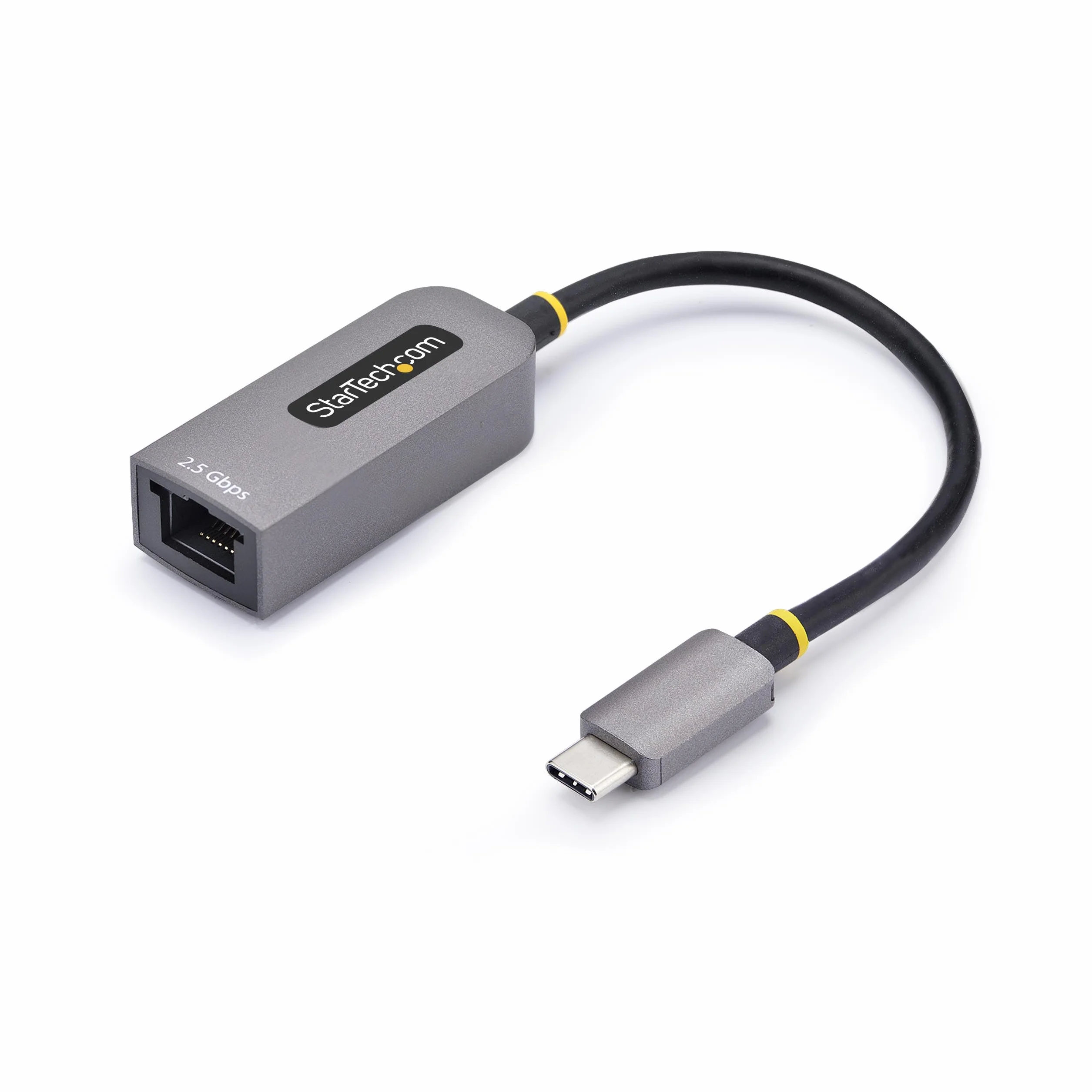 StarTech.com Adapter 2.5GbE USB-C na Ethernet, NBASE-T NIC, USB 3.0 Type-C 2.5/1G Multi Speed Network