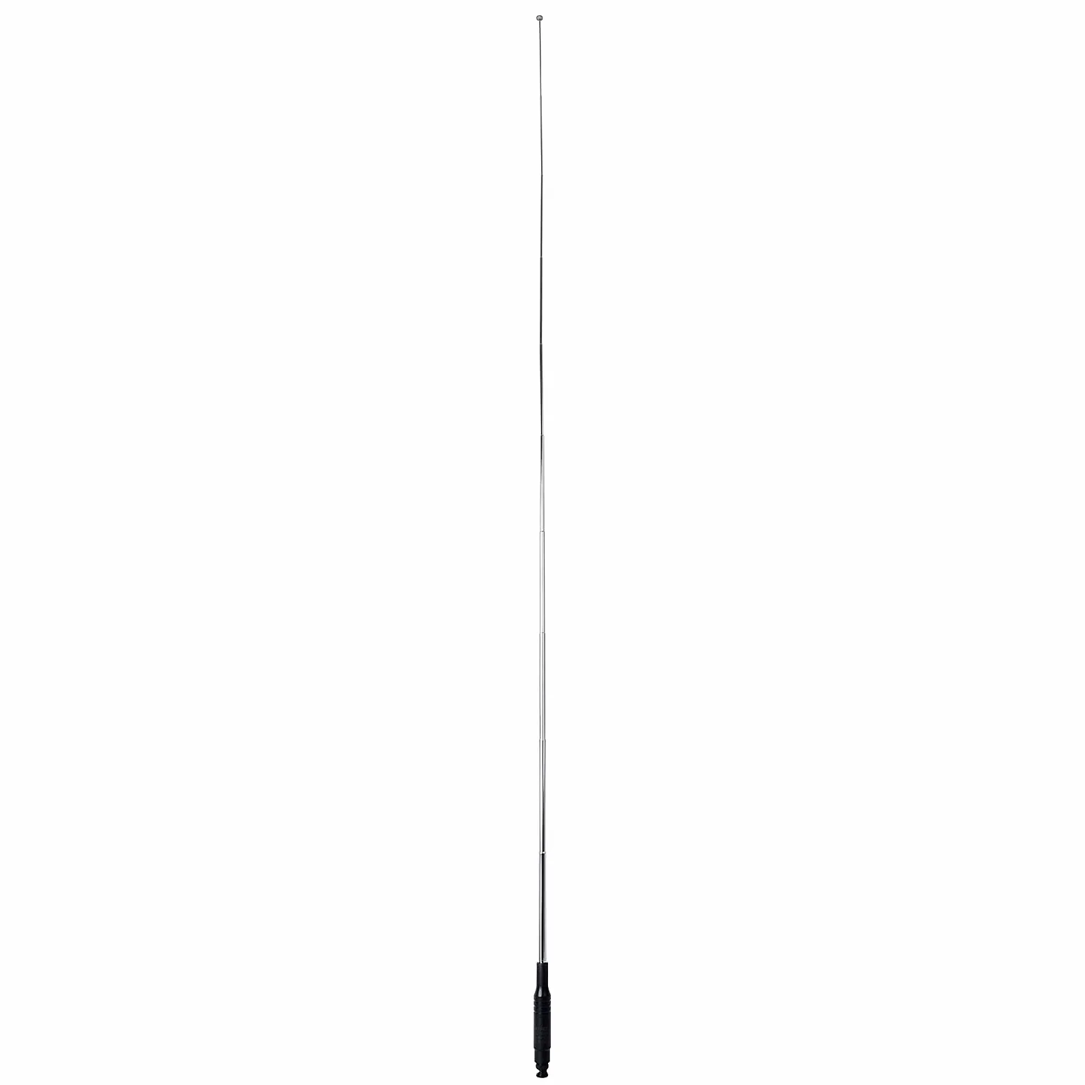 TWAYRDIO Antena CB 27MHz BNC teleskopowa ręczna antena radiowa - wysuwana 25 cm do 132,5 cm dla Midland Alan 42 DS Cobra Uniden Anytone przenośne radio CB Ham Walkie Talkie