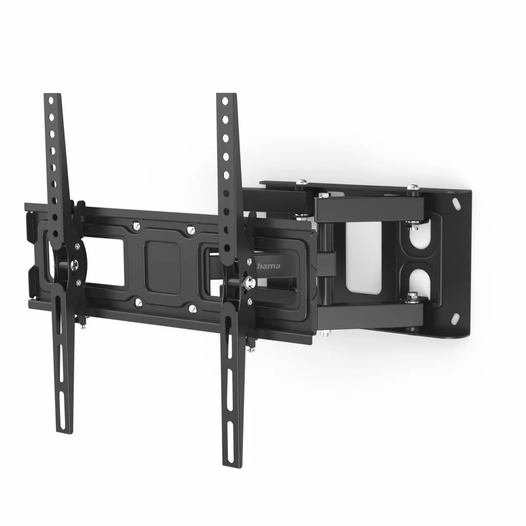 Hama Uchwyt ścienny do telewizora 65" VESA 400x400 obracany 160 stopni stalowy 40 kg czarny