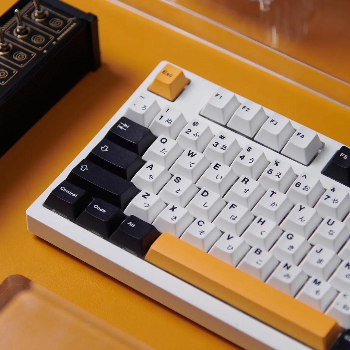 Japońskie nasadki klawiszy PBT Dye Sub Cherry Profile 133 klawisze zestaw do przełączników Cherry MX klawiatura mechaniczna