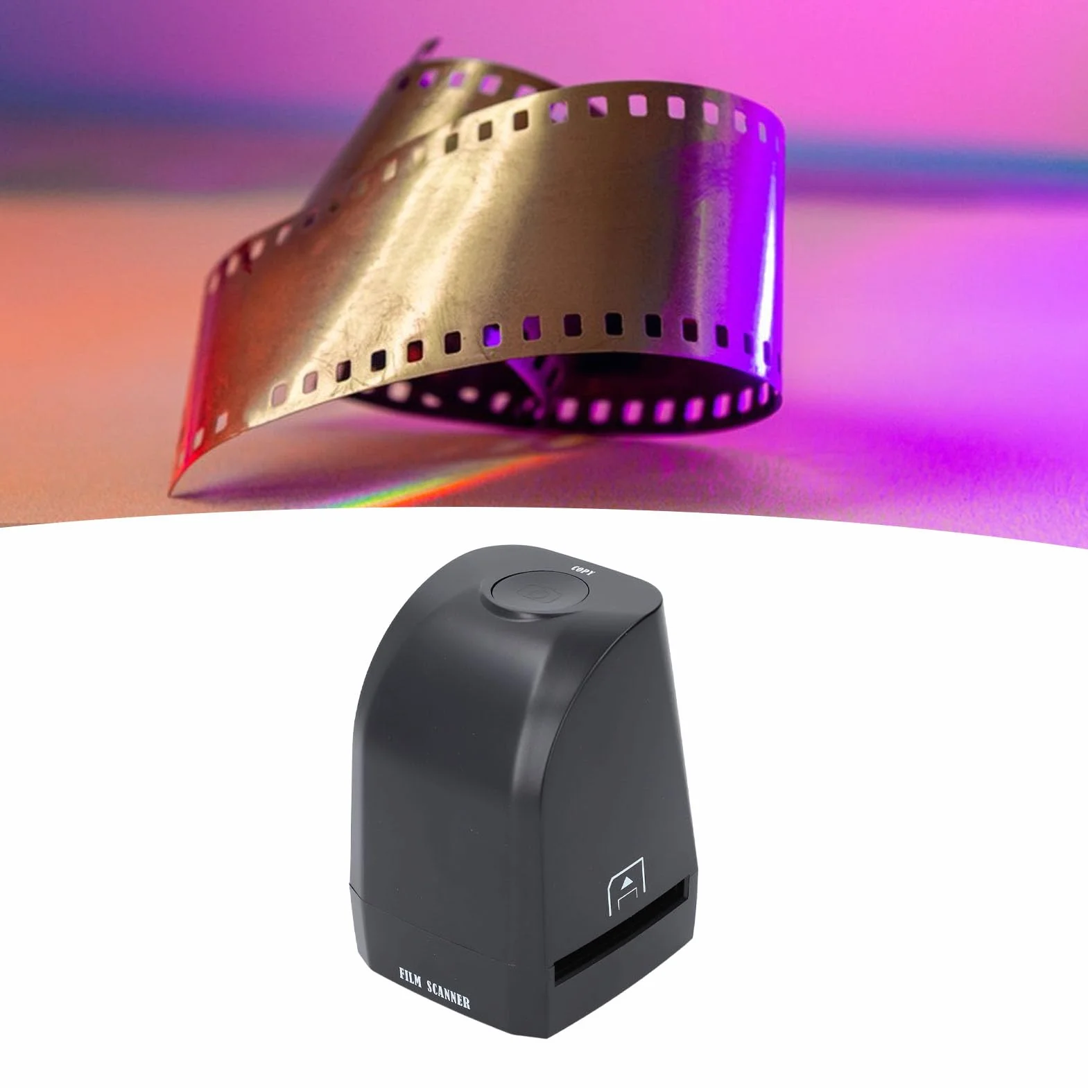 Skaner Klisz USB 2.0 2400 Dpi 4800 Dpi do Negatywów 35mm 135mm Slajdów
