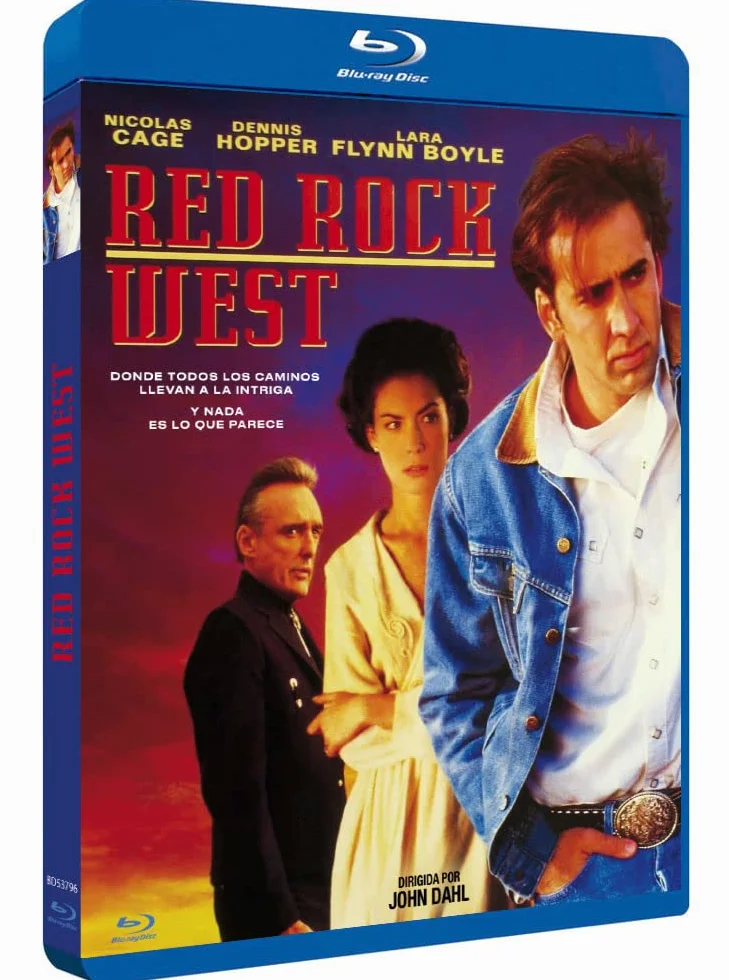 Red Rock West (1993) Blu Ray Spain Import, Plays in English/Brak języka niemieckiego