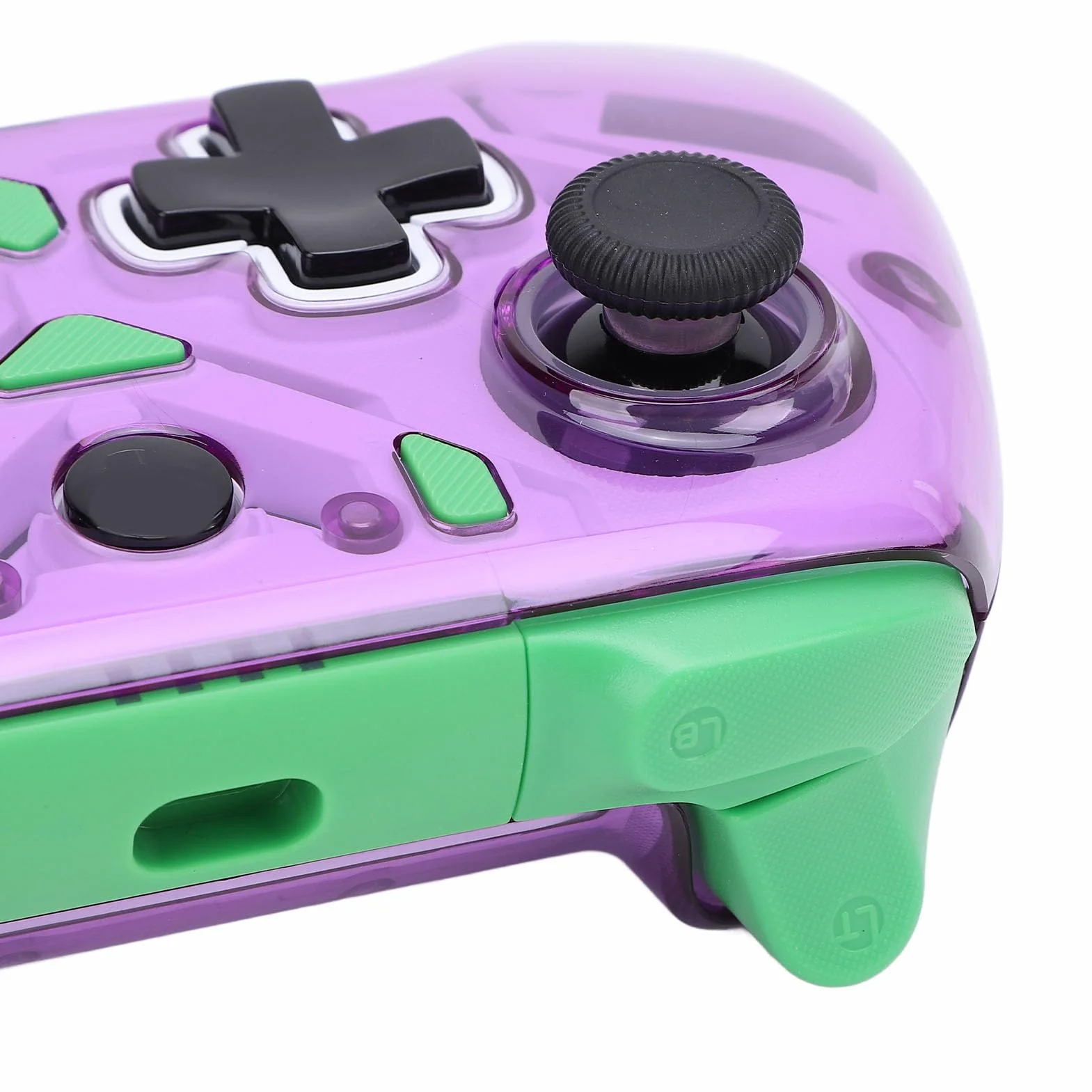 Interaktywny Kontroler Gier z Ekranem, Kontroler Gier z Efektem Halla na PC, IOS, Android, Joystick Gamepada, Czujnik Ruchu, światło RGB, Połączenie Bluetooth i 2.4G