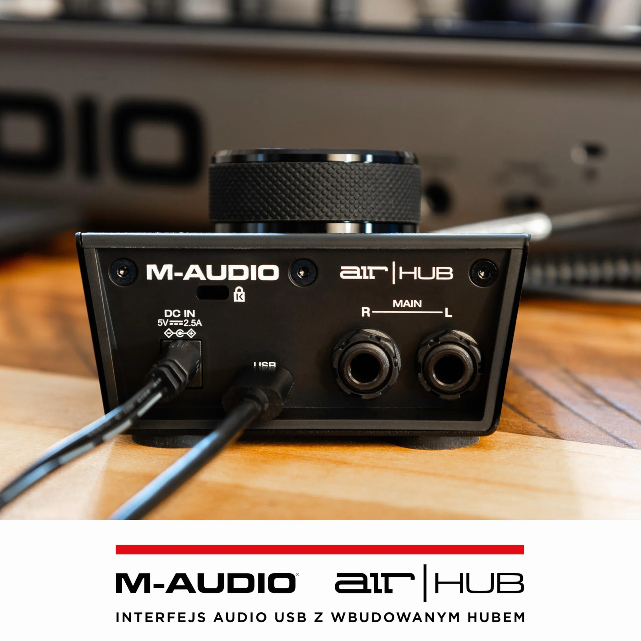 M-Audio AIR HUB Interfejs audio USB USB-C 3-portowy hub