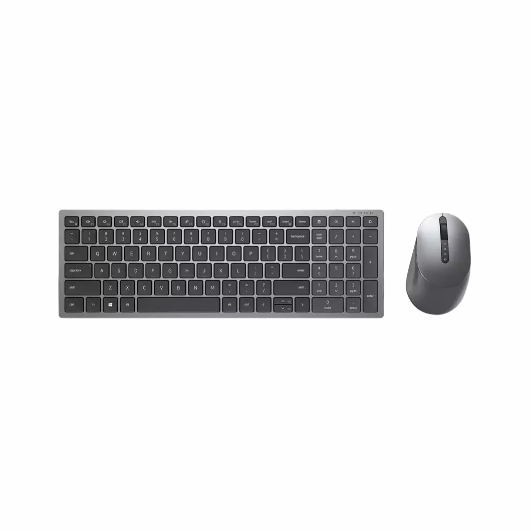 Dell KM7120W, bezprzewodowy, multimedialny, zestaw klawiatury i myszy, US International (QWERTY), czarny