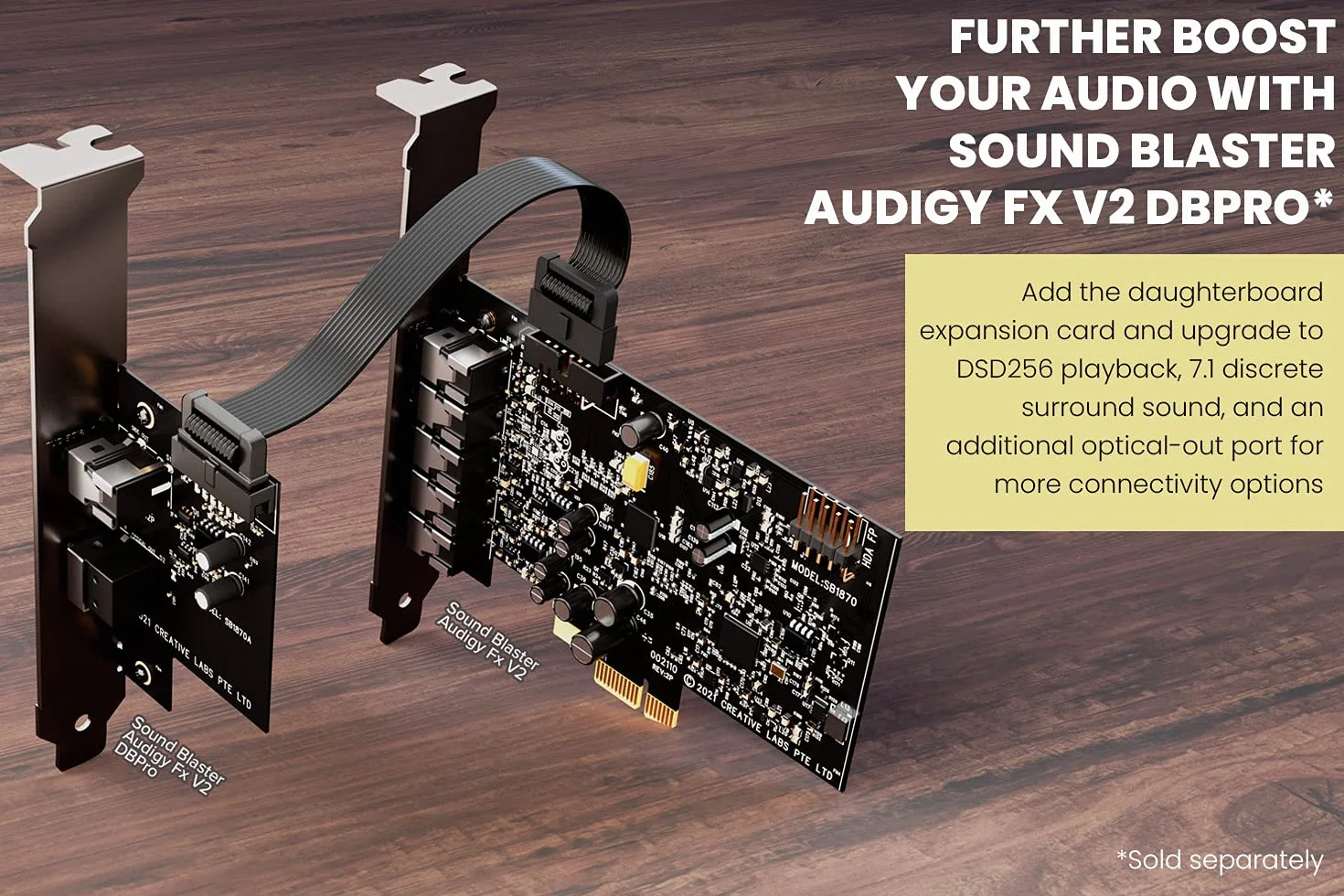 CREATIVE Sound Blaster Audigy Fx V2 wewnętrzna karta dźwiękowa PCI-e o wysokiej rozdzielczości z dyskretnym dźwiękiem 5.1 i wirtualnym Surround, Scout Mode, SmartComms Kit do PC