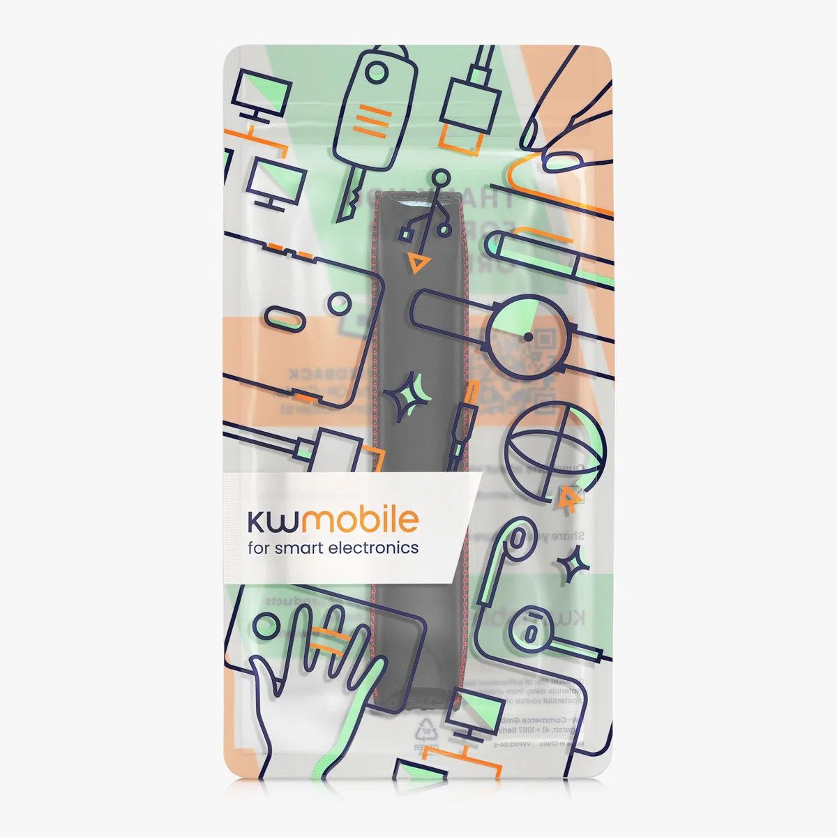 kwmobile Poduszka do opaski na głowę kompatybilna z Kingston HyperX Cloud Alpha - poduszka do słuchawek z poliuretanu - czarna
