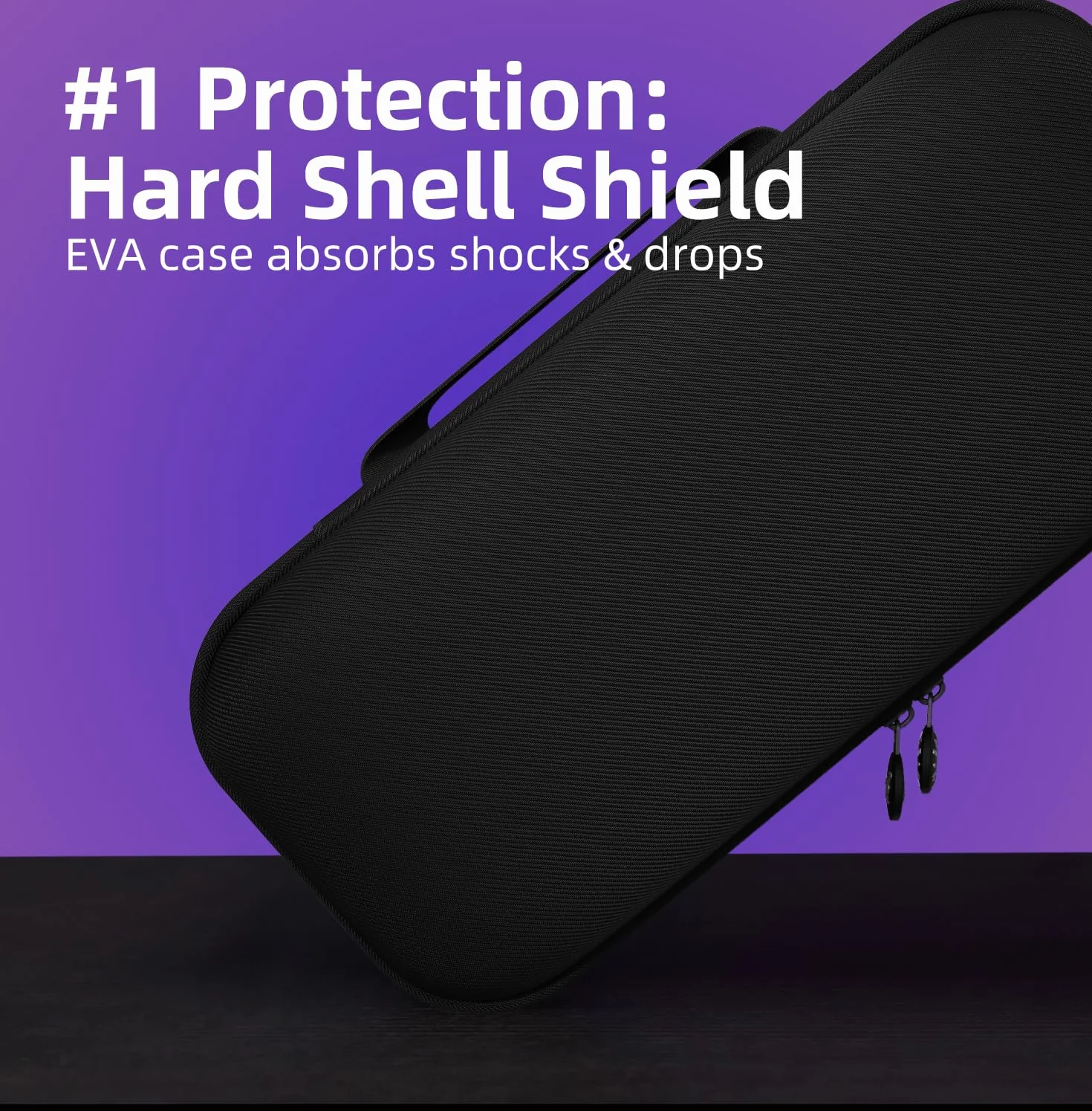Savage Raven by Skull & Co. Maxcarry Case for Nintendo Switch 2: Portable Hard Shell Protective Travel Carrying Case with Storage for NeoGrip and StandGrip, GripCase & Accessories (czarny)