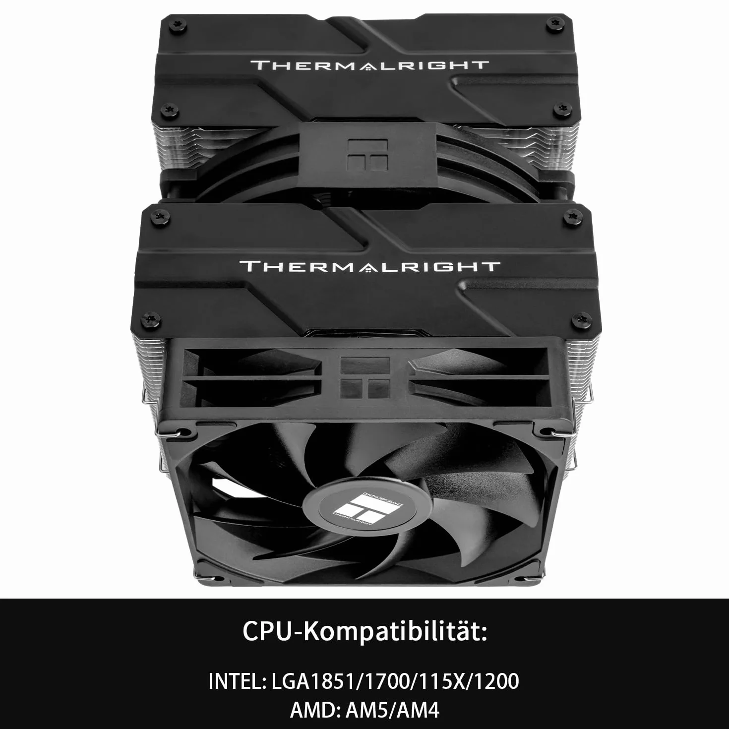 TR Peerless Assassin 140 SE Chłodziarka do procesora, 6x6mm Przewody cieplne, Chłodnica z podwójnym wieżowym i podwójnym wentylatorem dla Intel LGA1700/1851/115x, AM4/AM5