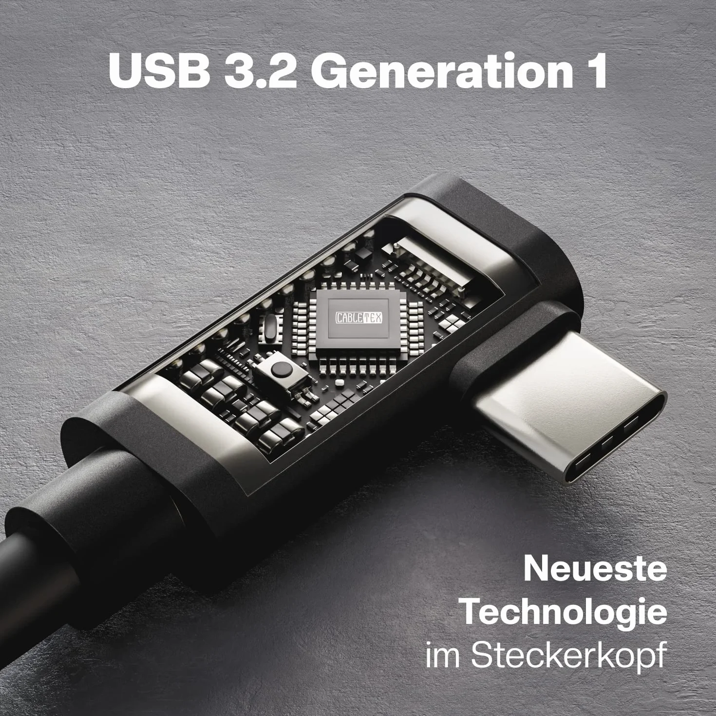 Kabel CABLETEX 5m Link do Meta Quest 3, Oculus Quest 2, PICO 4, PSVR2, Steam VR - Kabel USB 3.2 USB C do słuchawek VR i komputera do gier, transfer danych 5 Gb/s