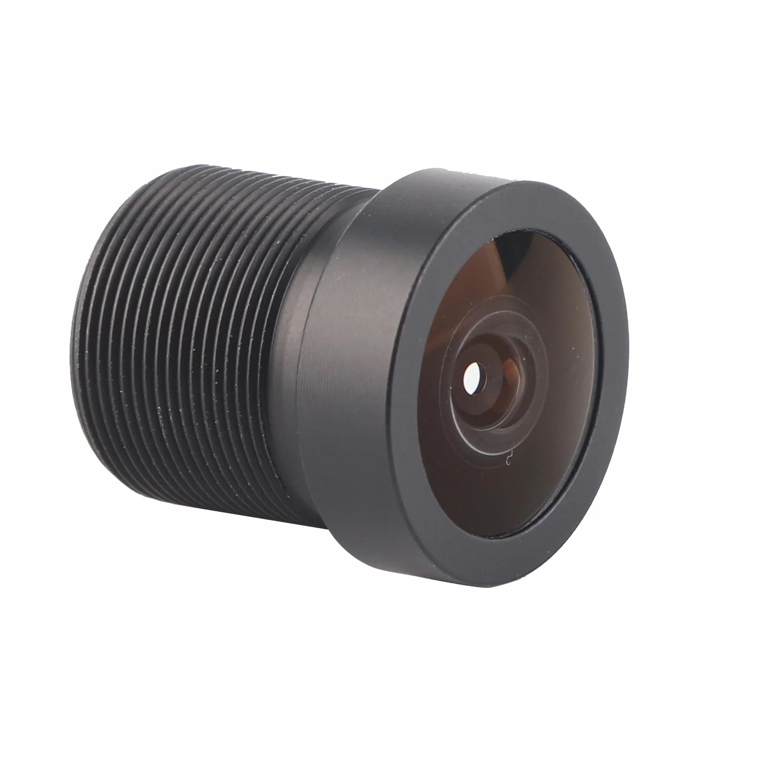 Obiektyw CCTV 2,1 Mm, Kamera IP 150 ° Szerokokątny Obiektyw IR Obiektyw Kamery Noktowizyjnej, Soczewki 1/3 1/4 Cala CCD Obiektyw CCTV Obiektyw Bezpieczeństwa M12x0,5 Czarny