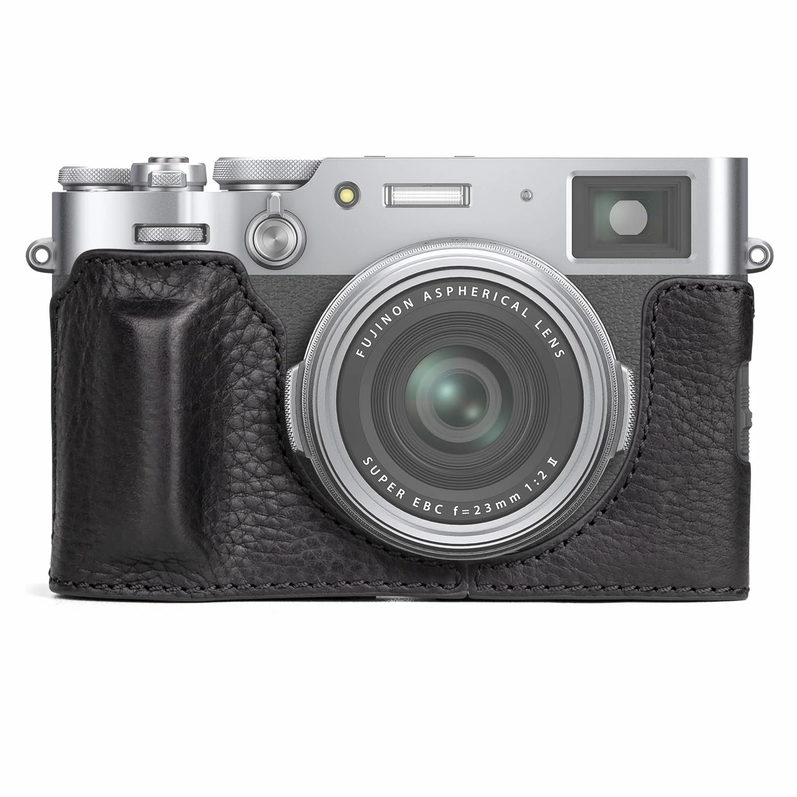 Fuji X100VI Skórzane Etui Ochronne, Czarny, MUZIRI KINOKOO
