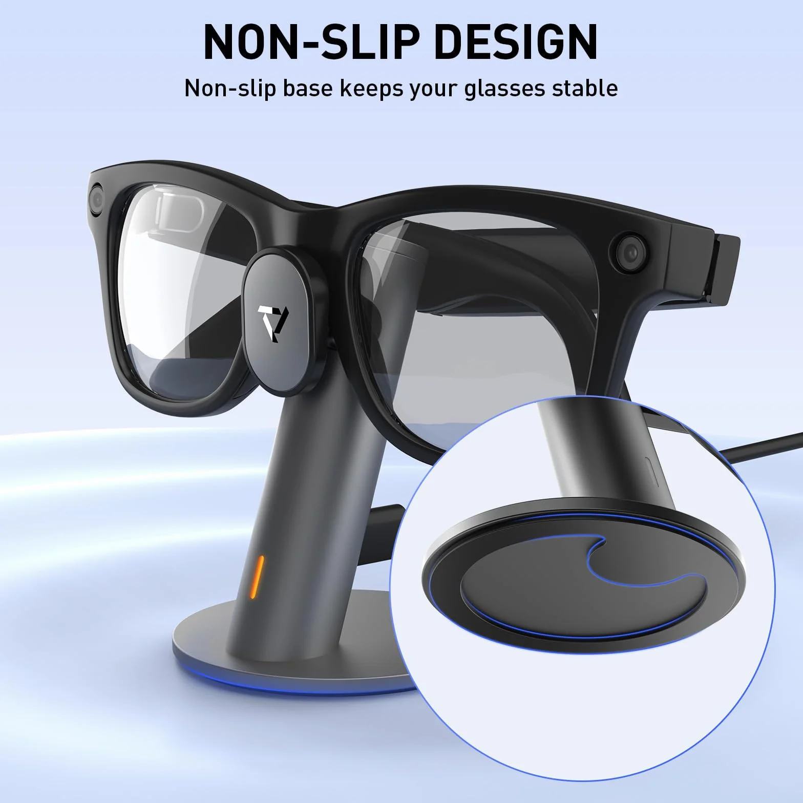 PRISMXR Stojak ładujący Carina S1 do okularów Ray-Ban Meta szary
