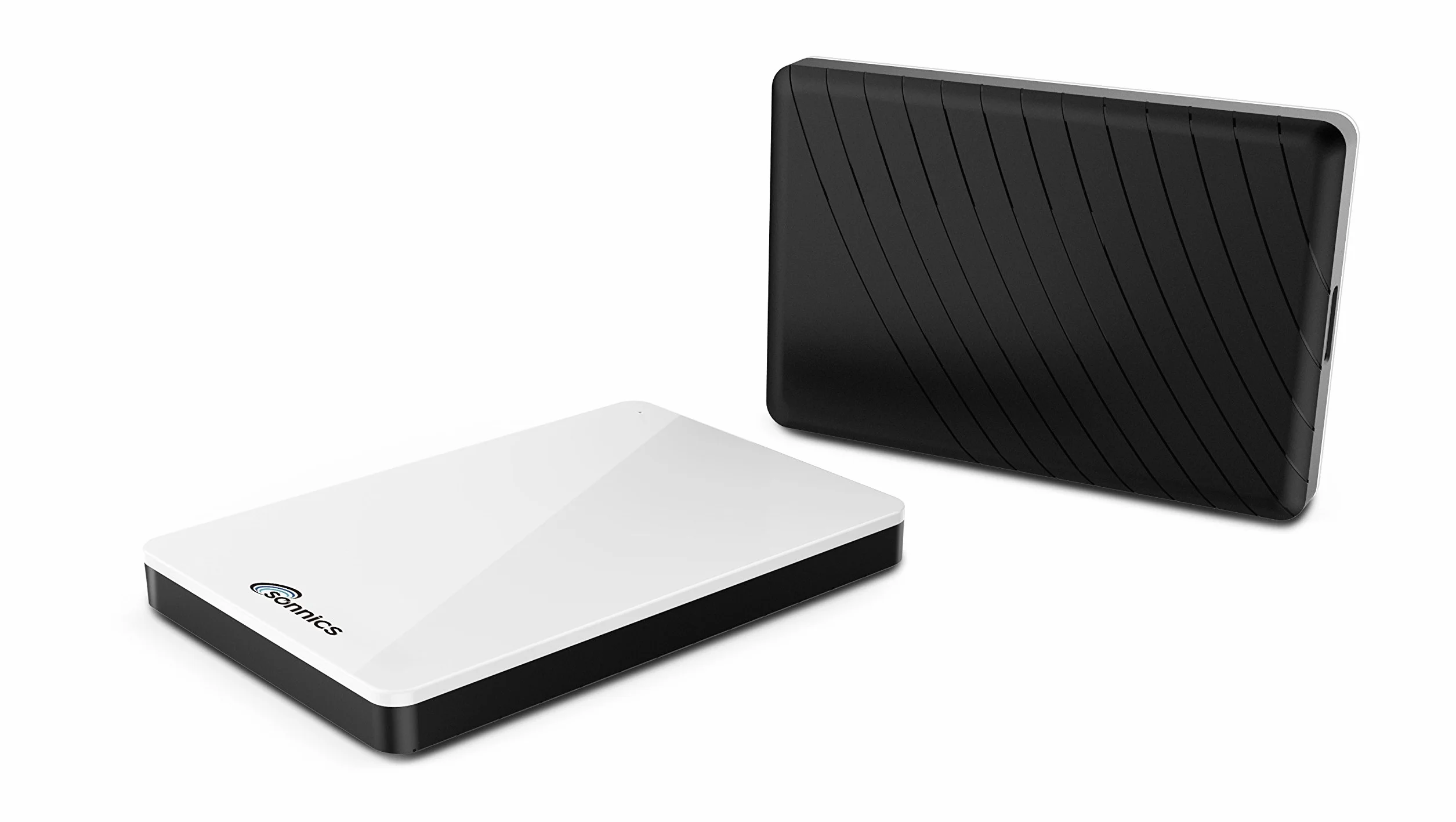 Sonnics 1TB USB 3.0 Zewnętrzne Pocket Dysk Twardy dla Okna PC, Mac, XBOX ONE and PS4, Biały