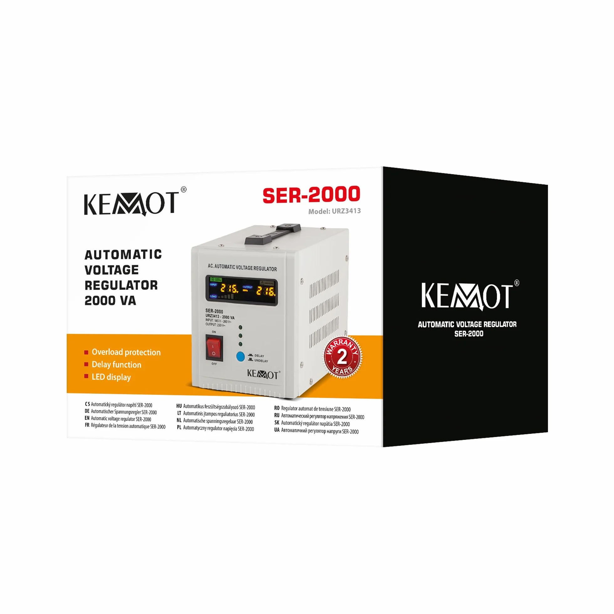 Kemot Automatyczny Stabilizator Napięcia SER-2000 URZ3413