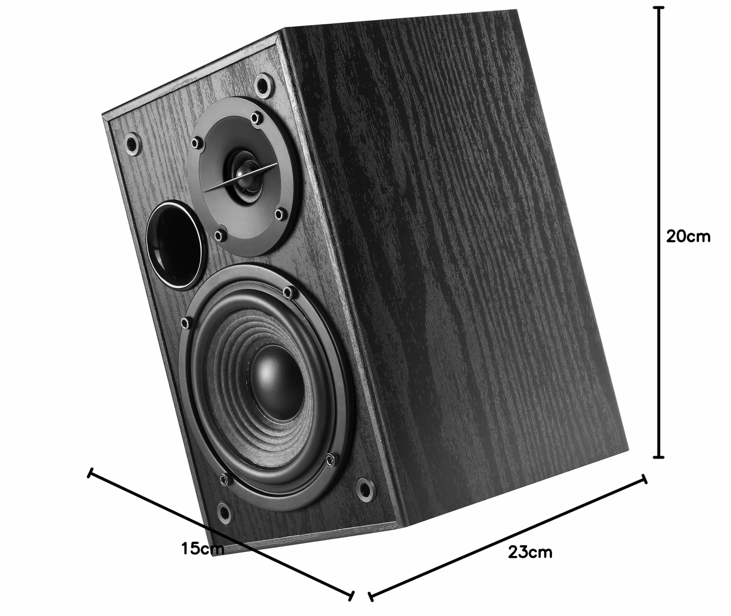 Edifier R1100 Kompaktowy system głośników regałowych, czarny