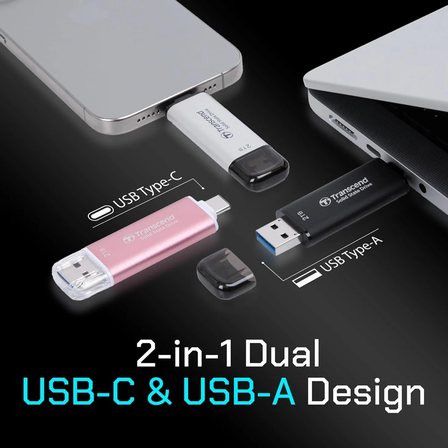 Transcend ESD310C 256GB External SSD