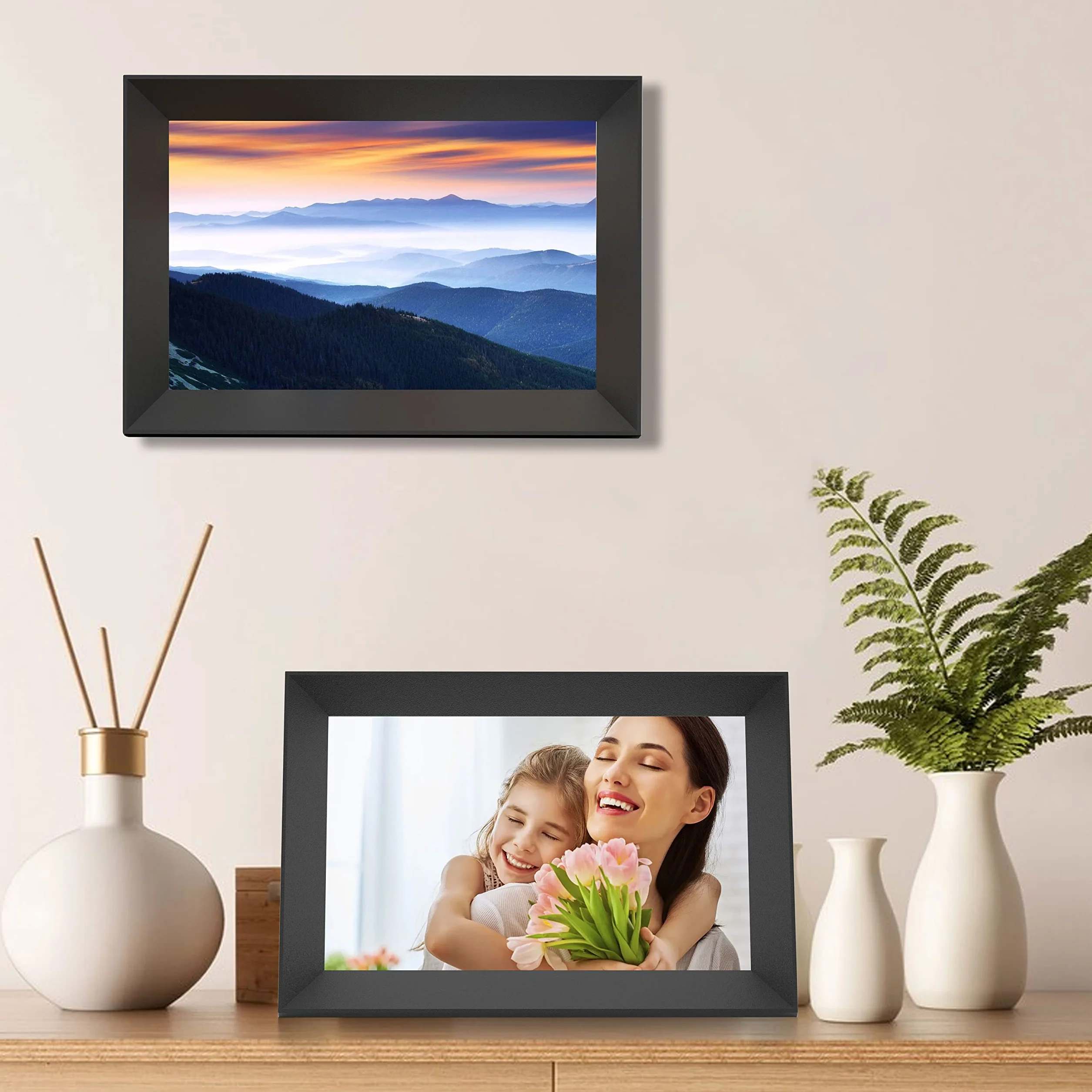 Frameo Cyfrowa ramka na zdjęcia 10,1 cala WiFi IPS 1280x800 ekran dotykowy