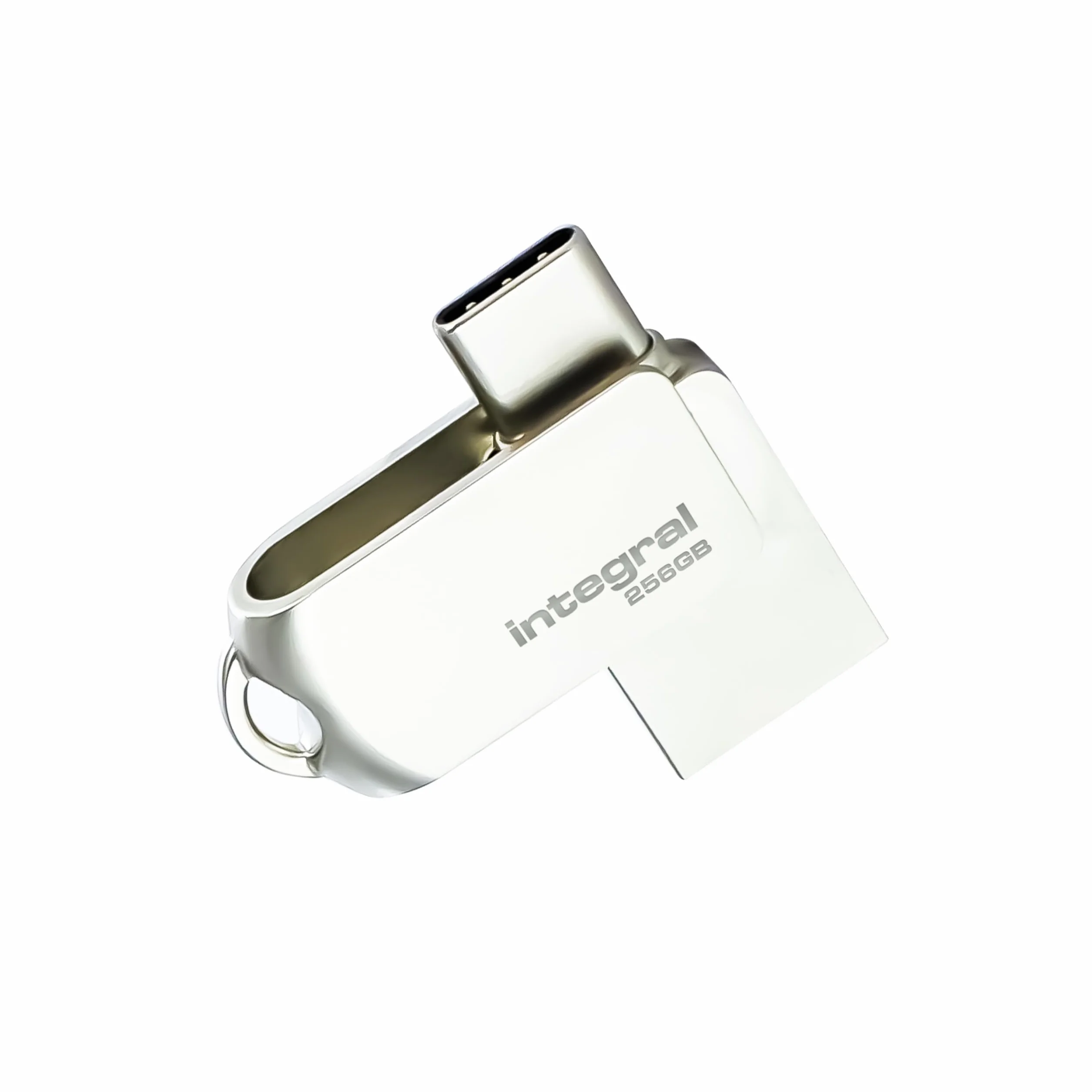 Integral 256 GB 360 Dual USB 3.0 typ C & typ A pamięć flash metalowa obudowa