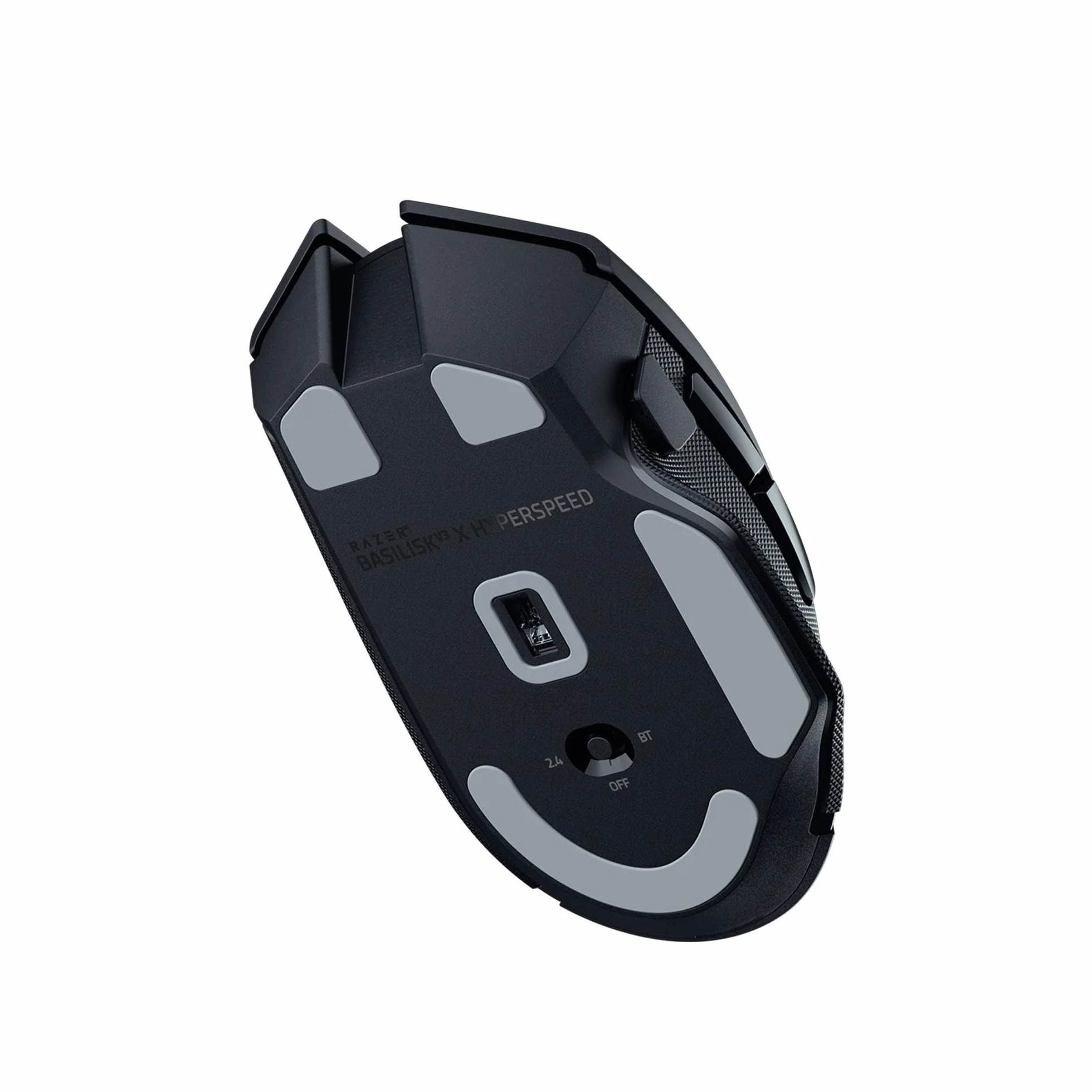 Razer Basilisk V3 X HyperSpeed Bezprzewodowa Mysz Do Gier, Ergonomiczny Kształt, 9 Konfigurowalnych Elementów Sterujących, Czujnik Optyczny 5G 18K, Czarny