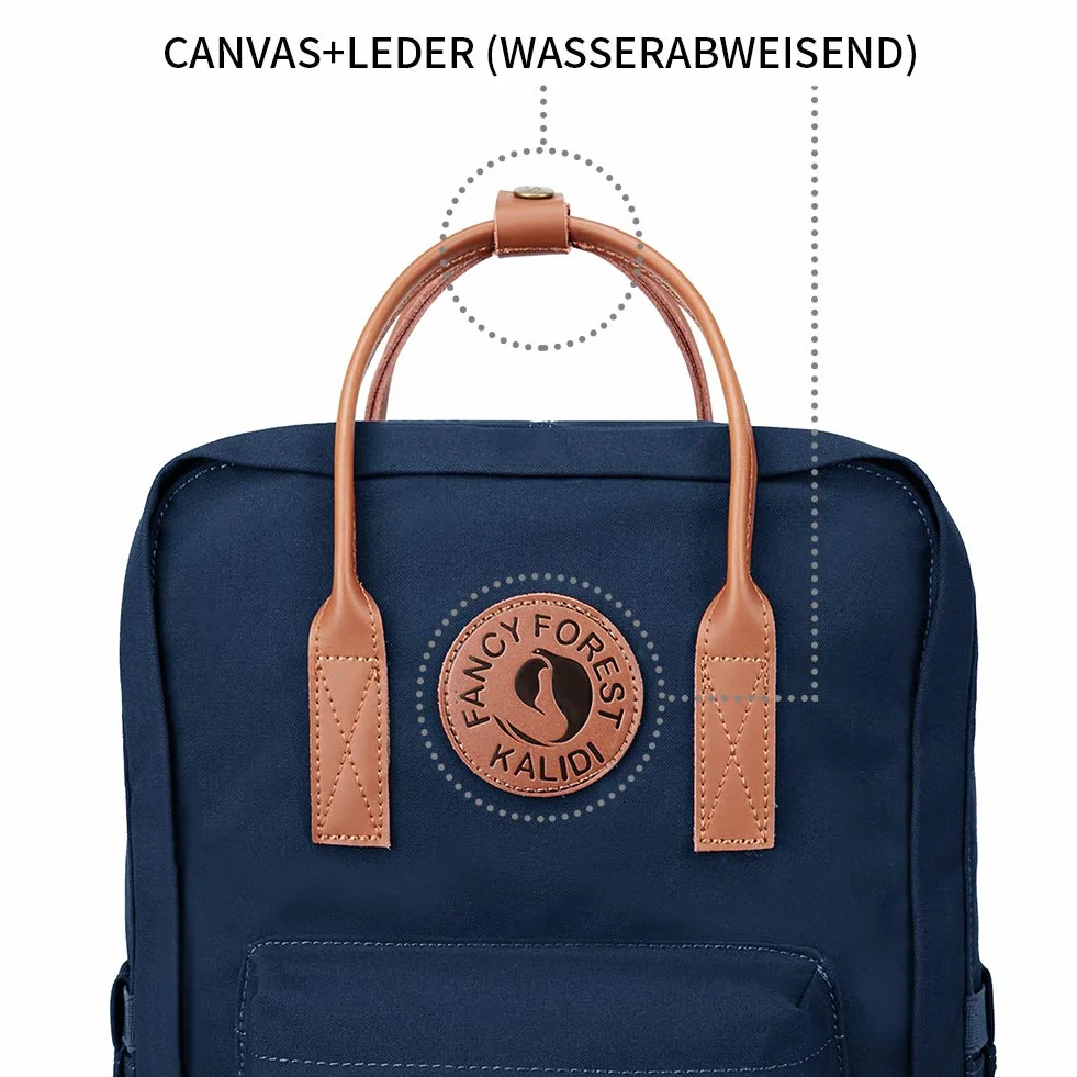 KALIDI Plecak na laptopa 15”, klasyczny, podróż, turystyka, siłownia