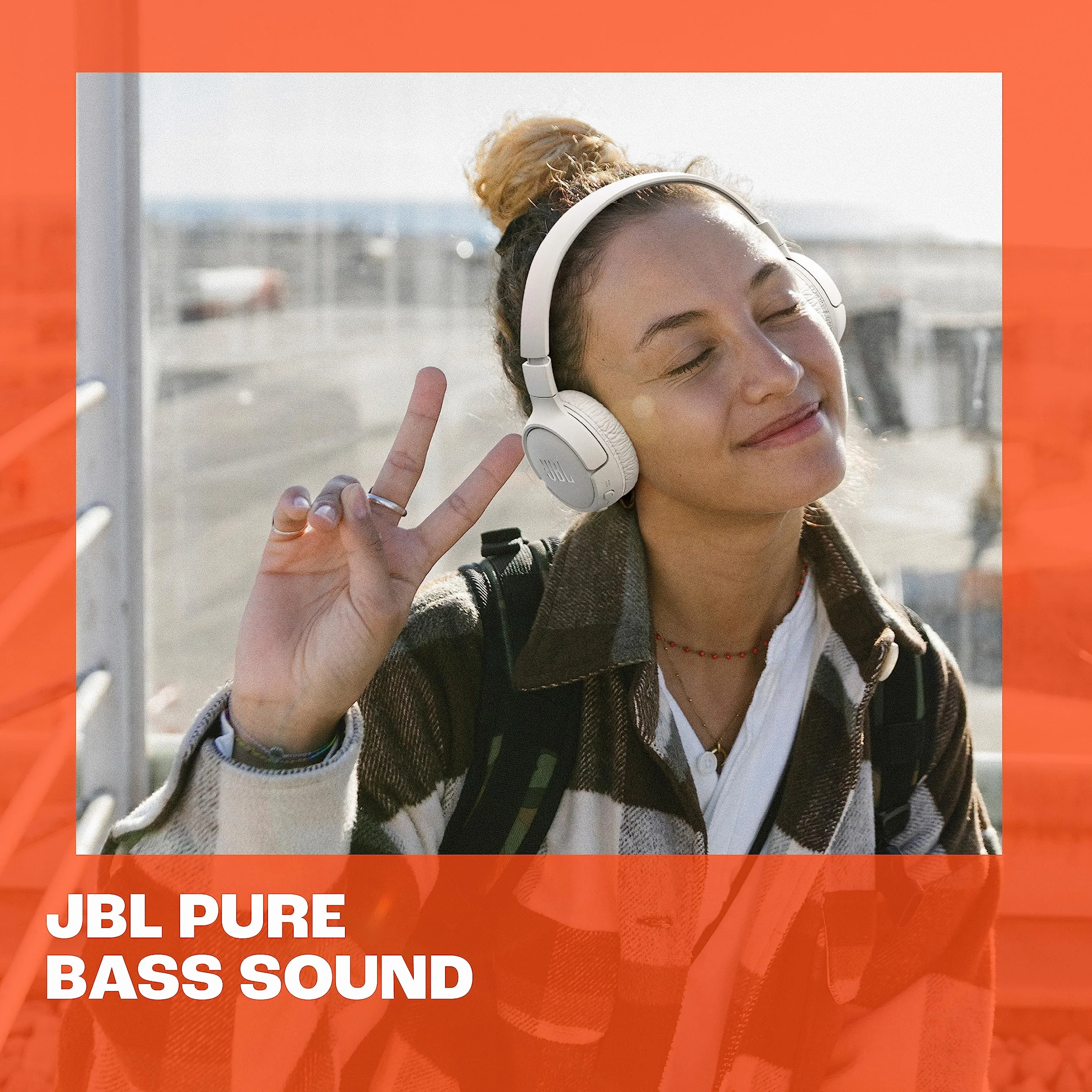 JBL Tune 670 NC Bezprzewodowe Słuchawki Nauszne z Aktywną Redukcją Hałasu, Bluetooth 5.3, 70 h, Czarne
