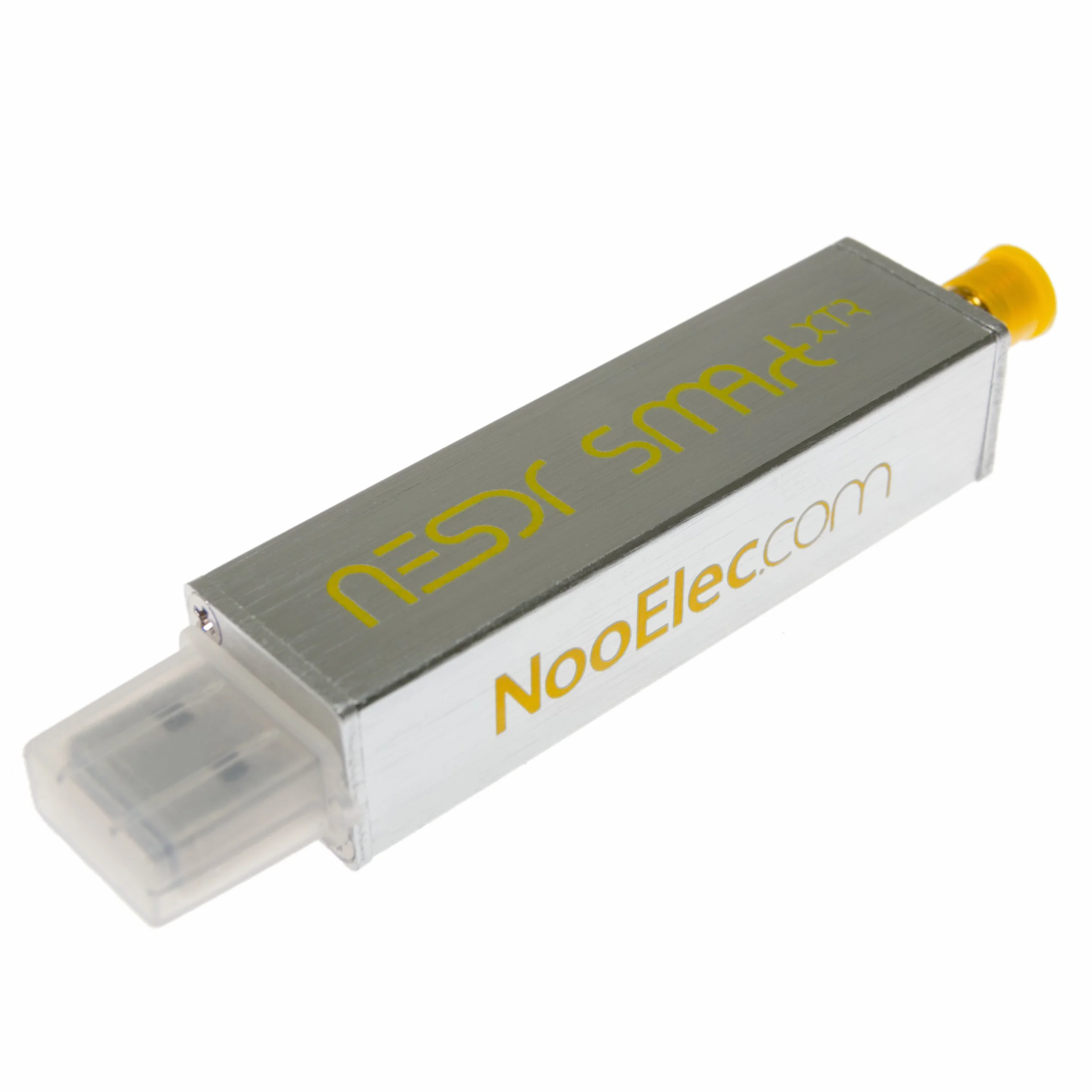 NooElec NESDR SMArt XTR SDR - Premium RTL-SDR z rozszerzonym zakresem strojenia, aluminiowa obudowa, 0,5 PPM TCXO, wejście SMA. RTL2832U i E4000 radio definiowane programowo