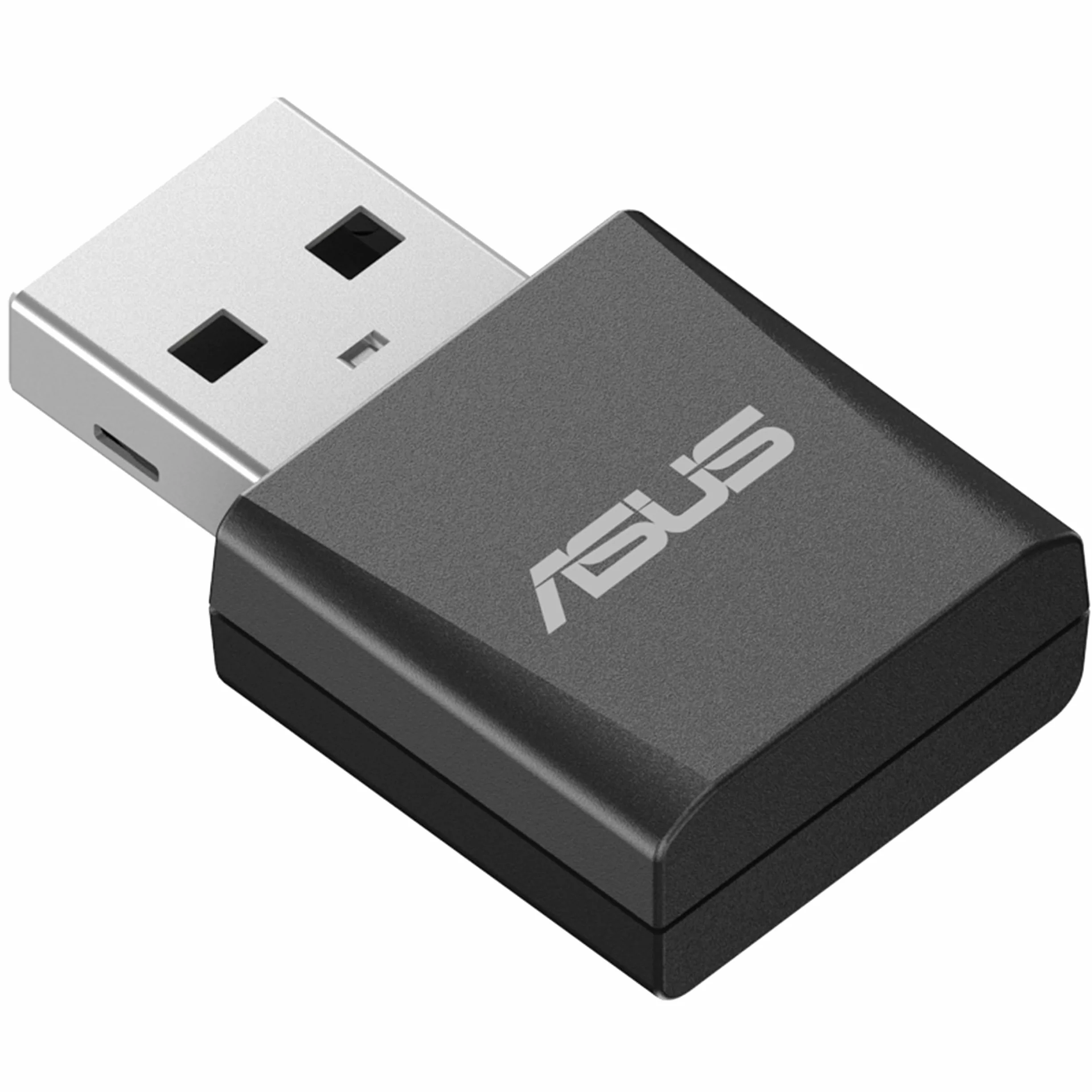 ASUS USB-BE92 Nano, adapter USB Tri Band BE6500 WiFi 7 (802.11be), pasmo 6 GHz, Plug and Play, kompatybilny z Windows 10 i 11, Advanced Network Security, idealny do gier i przesyłania strumieniowego