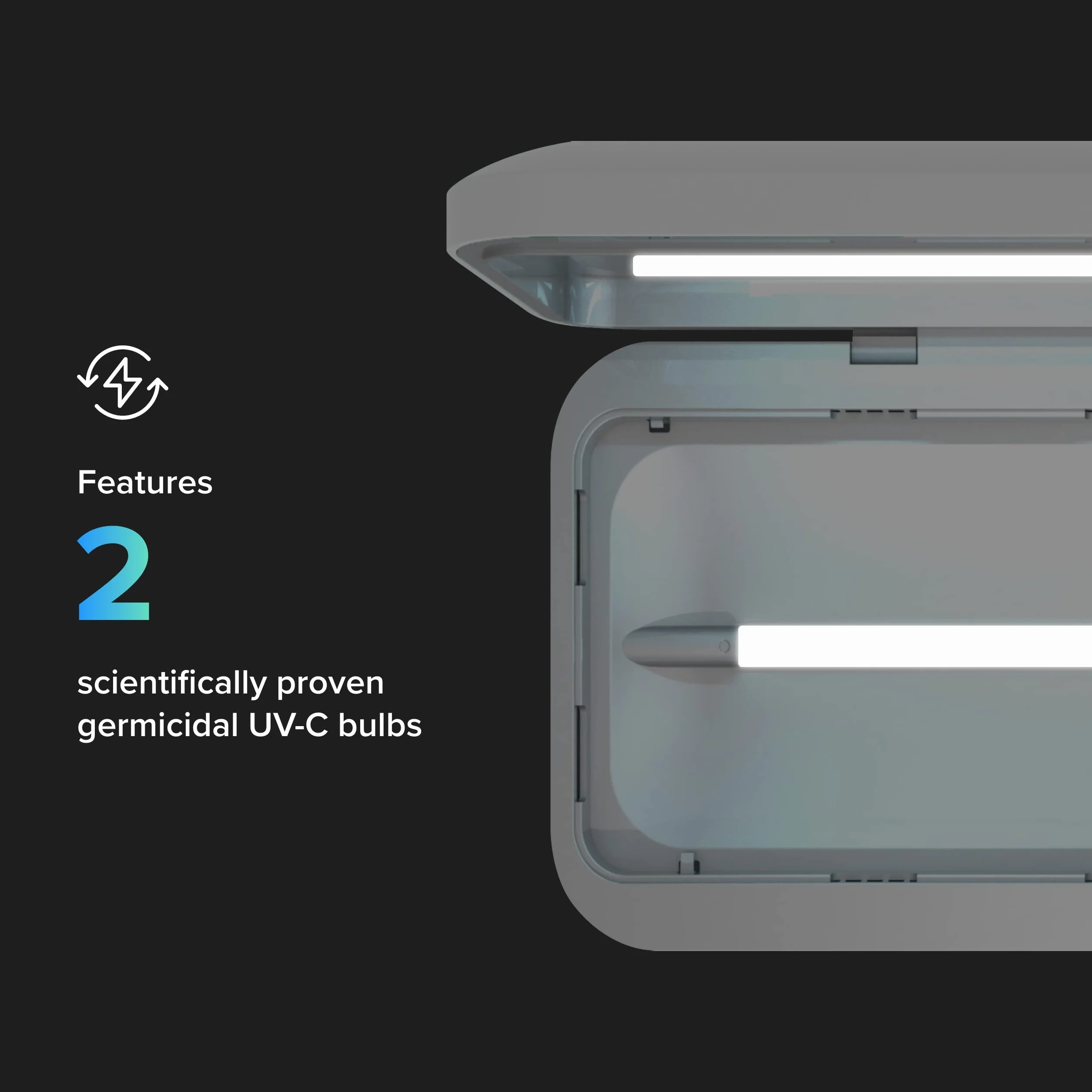 PhoneSoap 3 UV środek do dezynfekcji smartfonów i uniwersalna ładowarka, opatentowany i sprawdzony klinicznie dezynfektor światła UV, (orchidea)