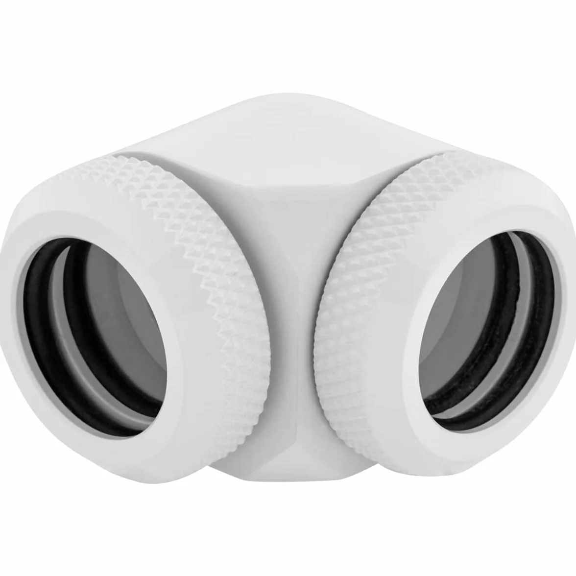 Corsair Hydro X Series XF 90° Fitting Biały 2-pak
