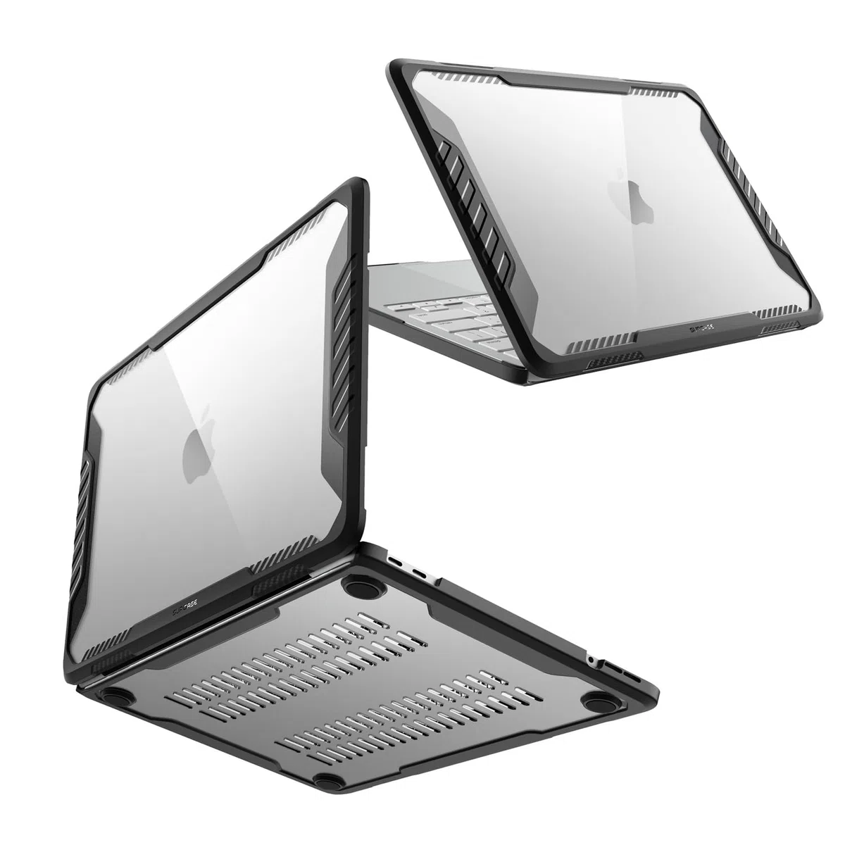 SUPCASE Etui na MacBooka Neo 2026 13,0 cala (jednorożec Beetle) wytrzymały pokrowiec na MacBook Neo 2026 13" - czarny