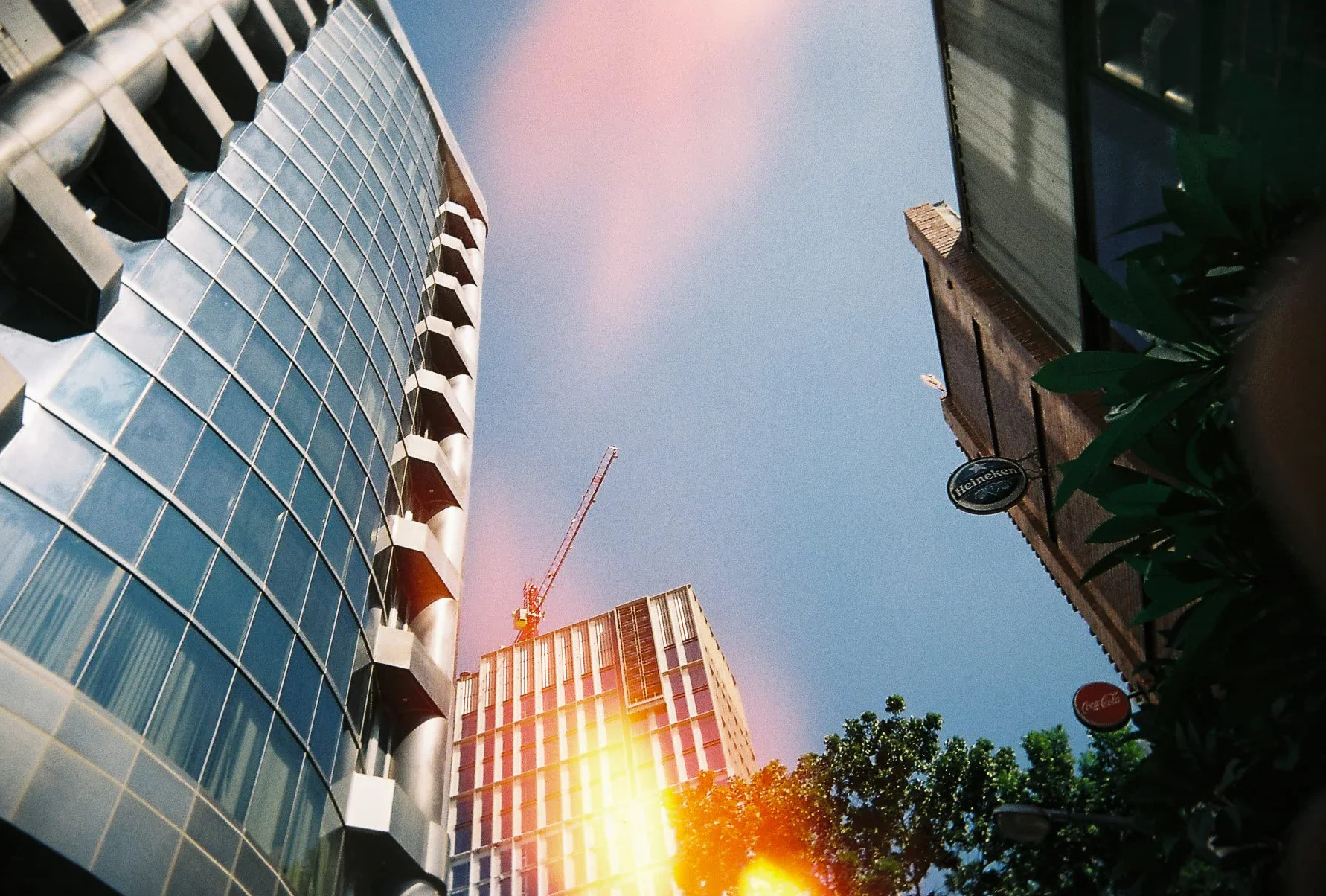 RETO Ultra Wide i Slim 35 mm kamera filmowa wielokrotnego użytku obiektyw szerokokątny 22 mm błotnistożółty