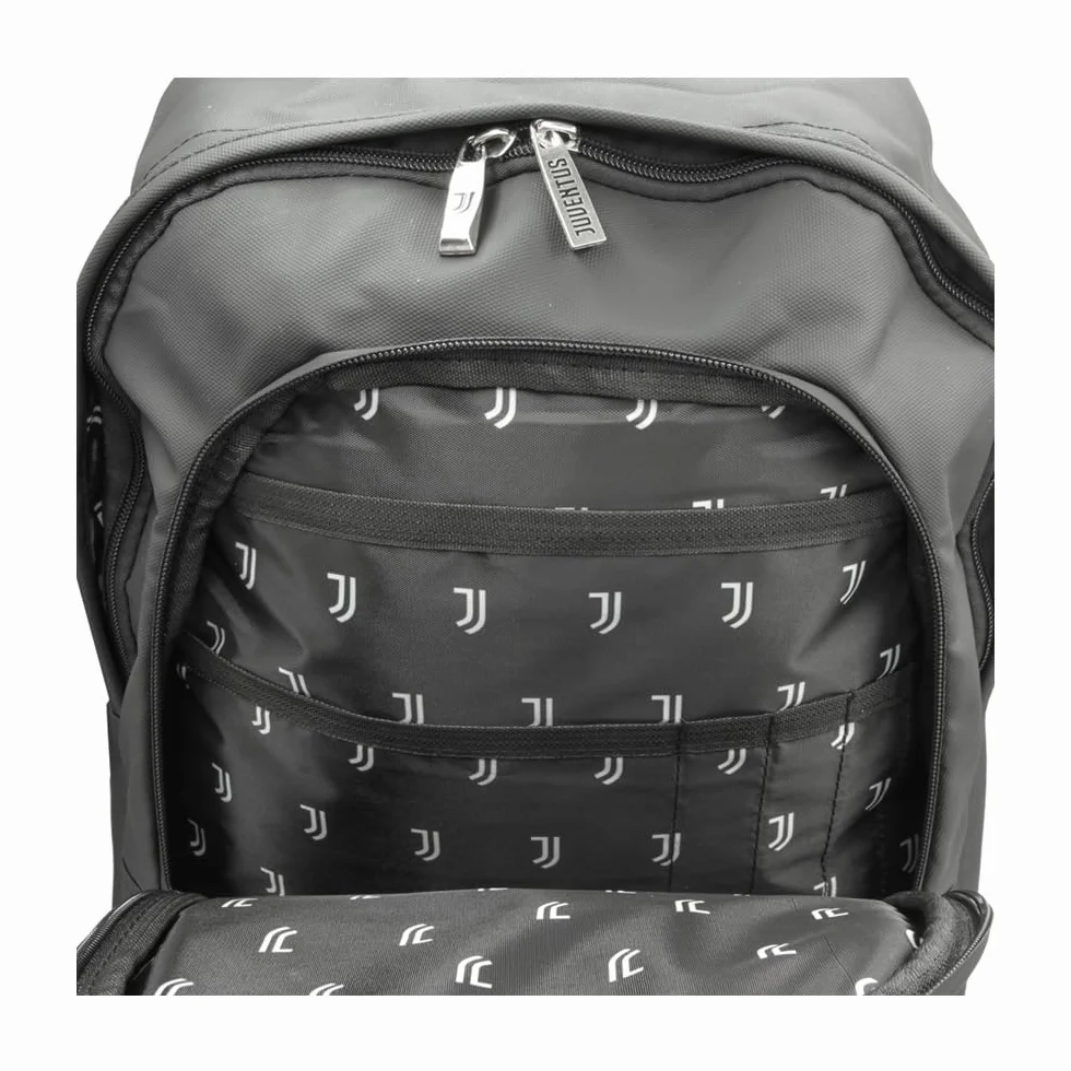 Juventus 133461 plecak unisex dla dorosłych, czarny, czarne